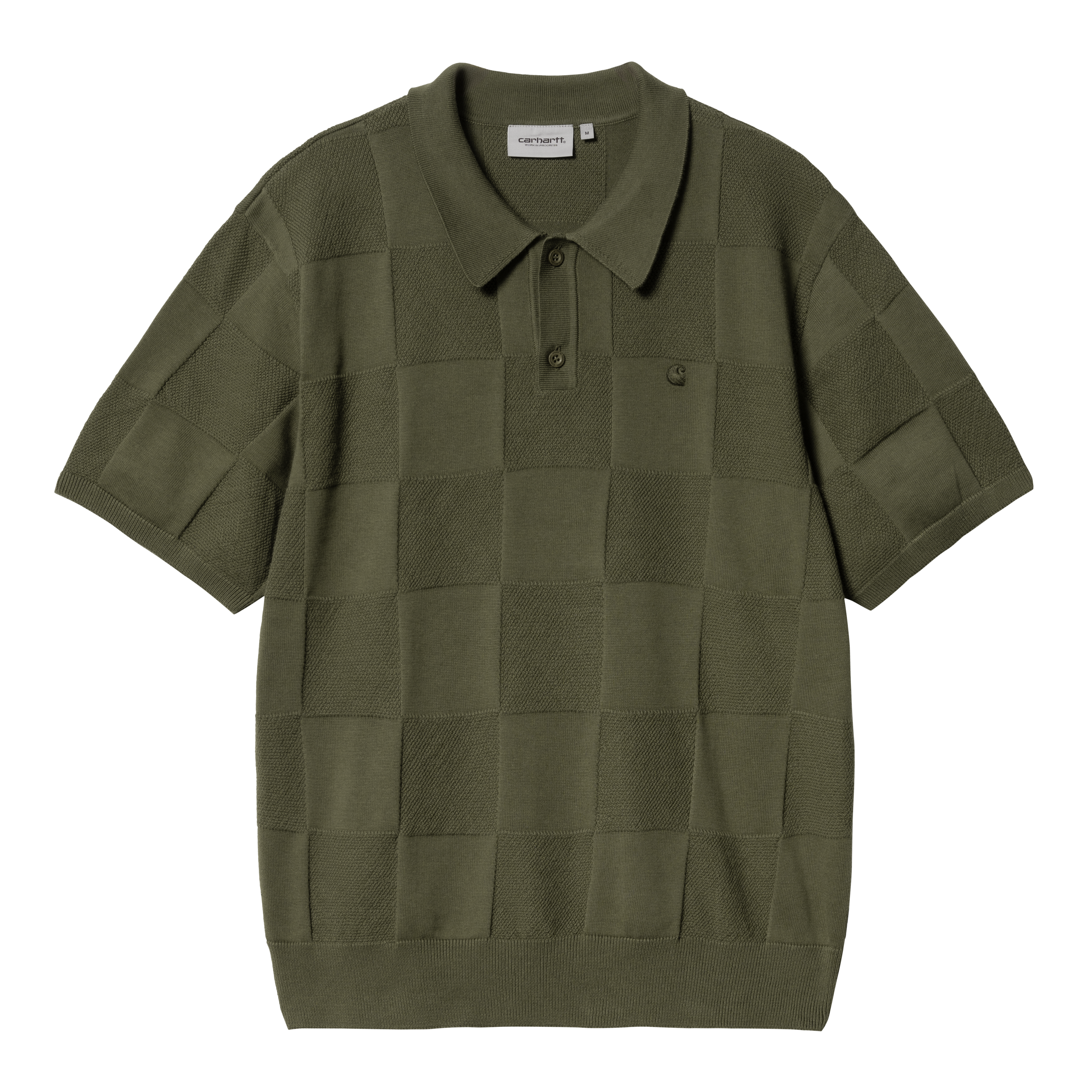 Carhartt WIP☆S/S CHECKER POLO☆XLニットポロシャツ Carhartt WIP S/S Checker Polo, Dollar Green | Official