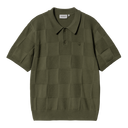 トップス [CARHARTTWIP] S/S CHECKER POLO Black Carhartt WIP S/S Checker Polo Black | BSTN Store
