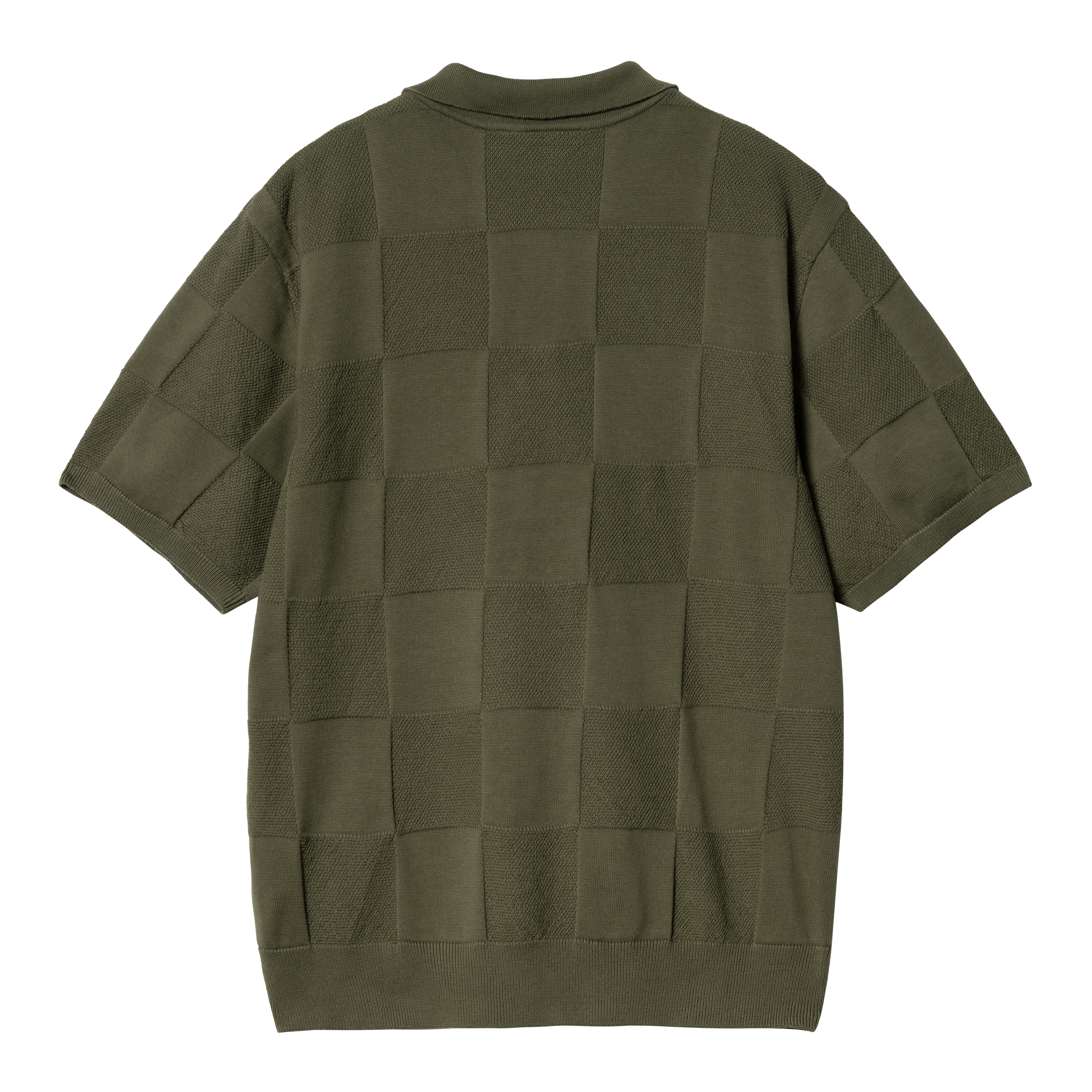 Carhartt WIP S/S Checker Polo, Dollar Green | Official