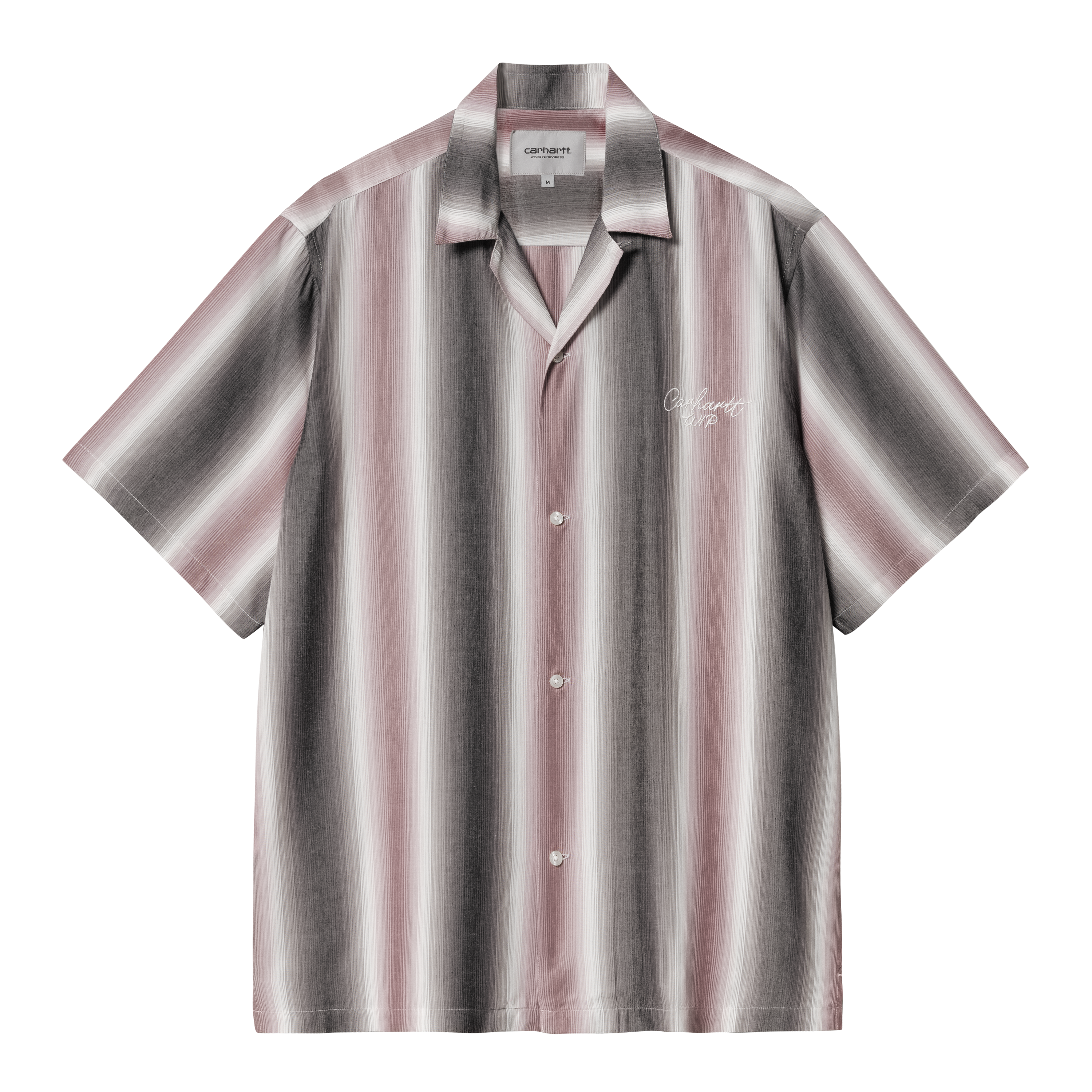 【carhartt】\"S/S Dashner\"ストライプ コットンTシャツ/Graphite Carhartt WIP S/S Dashner T-Shirt, Dashner Stripe, Graphite