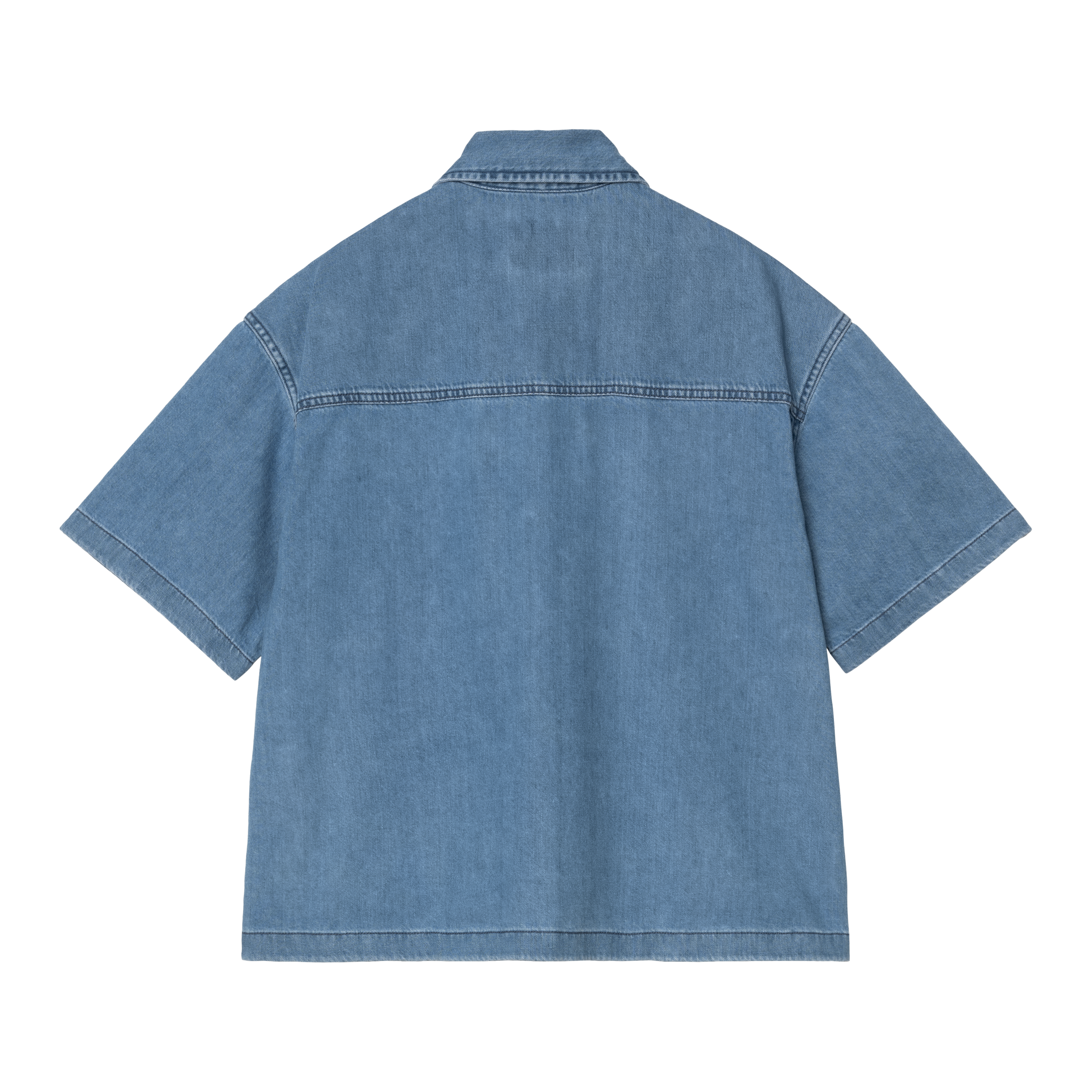 【アーバンリサーチサニーレーベル】carhartt　W SHORT−SLEEVE LOVILIA SHIRTS Carhartt WIP W' S/S Lovilia Shirt, Blue | Official Online Store