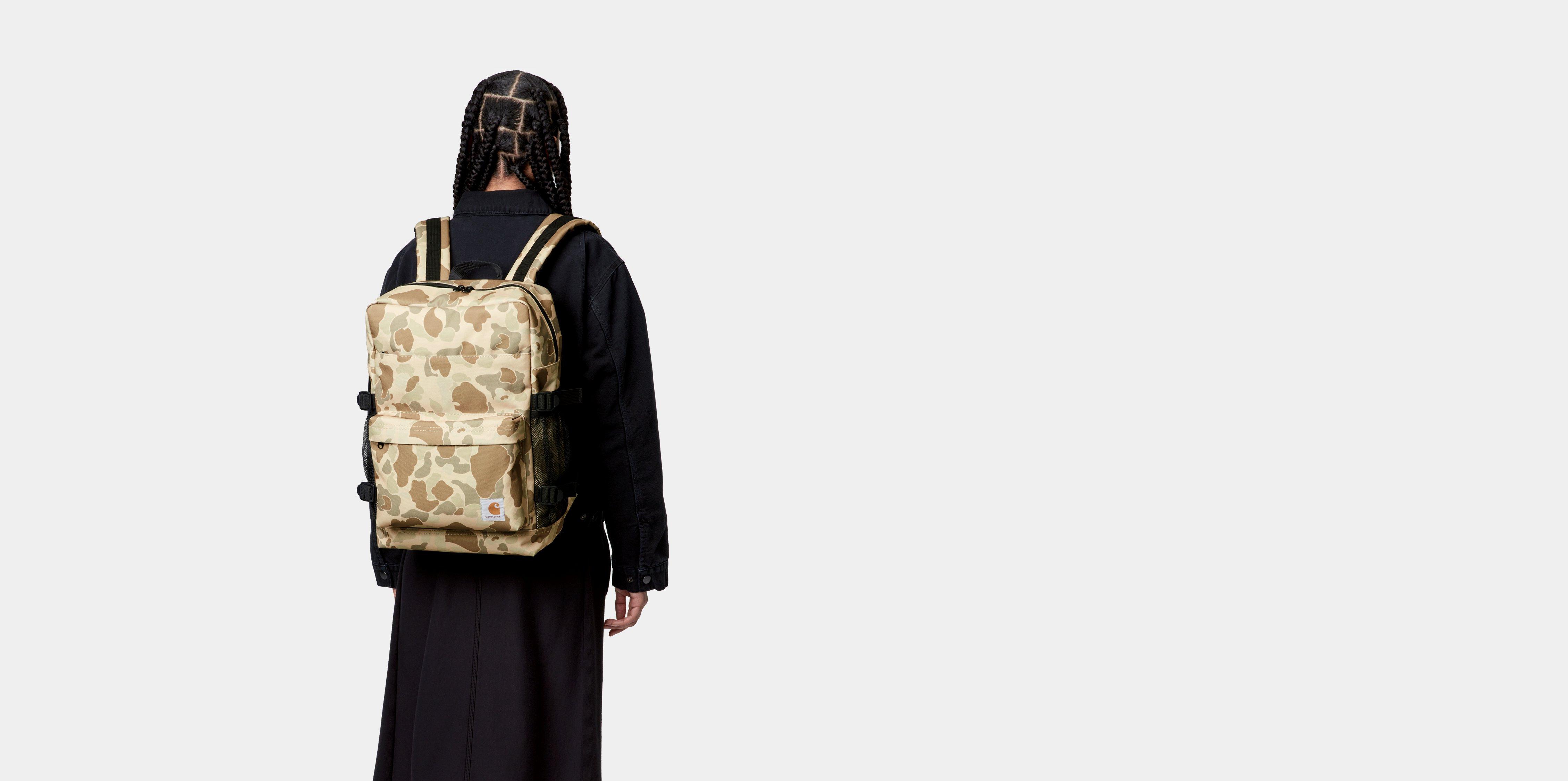 Carhartt WIP Jakob Backpack Camo Duck, Desert | beige|multicolor|camo