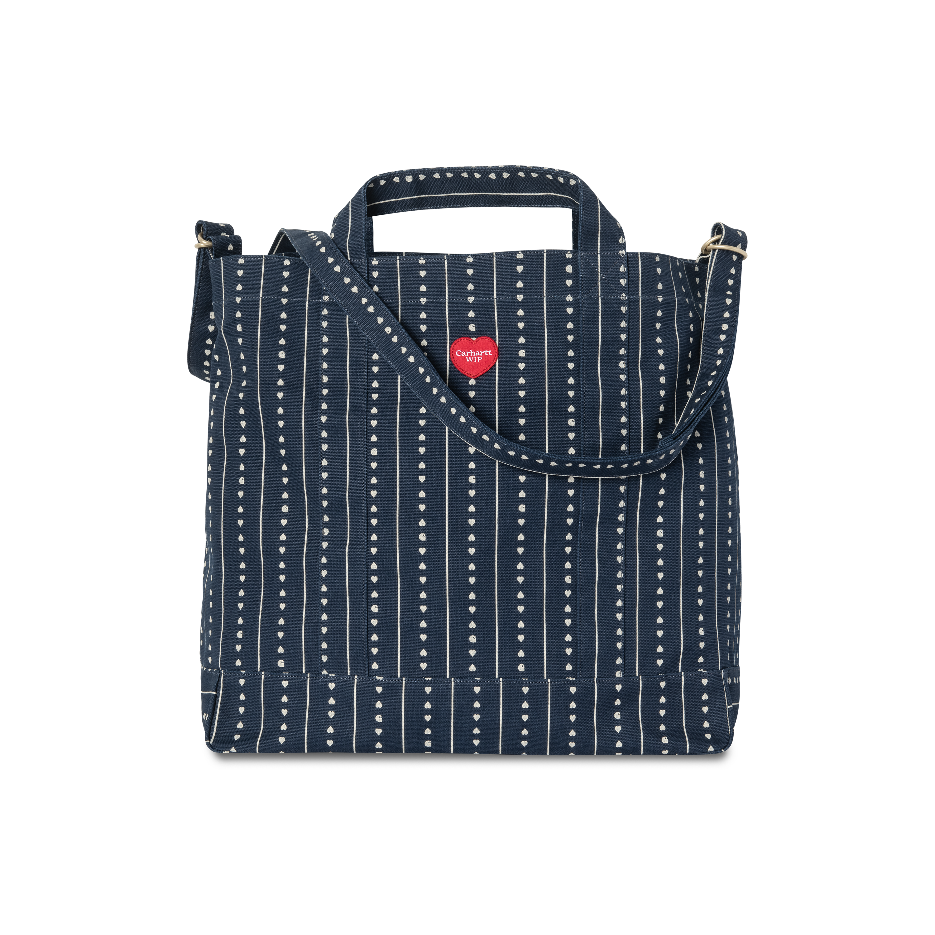 【送料&関税込】Carhartt drewe Big Tote Shopping Bag Carhartt WIP Drewe Tote, Big, Heart C Pinstripe, Ink