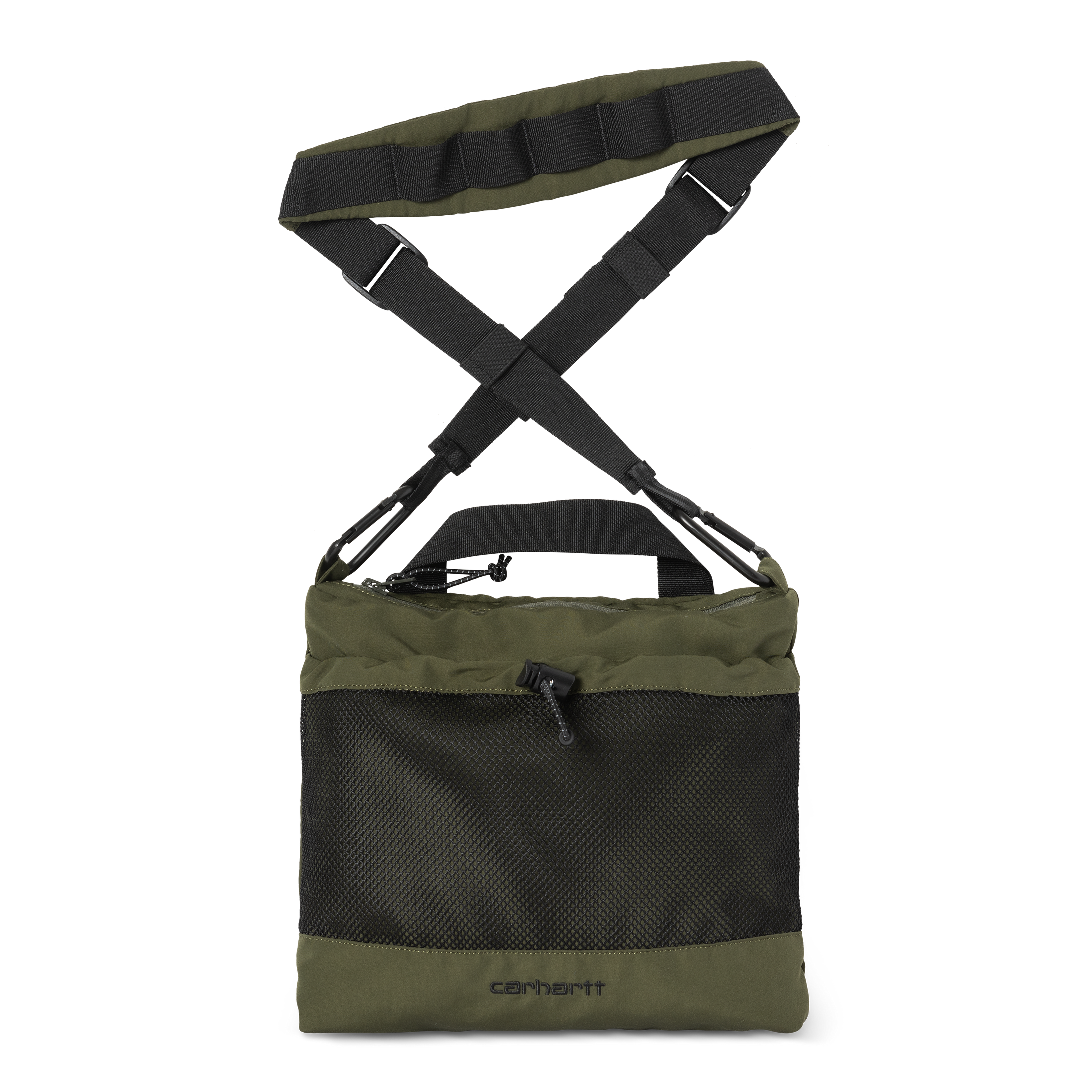 Carhartt WIP Irwin Shoulder Bag, Turtle / Black / Black