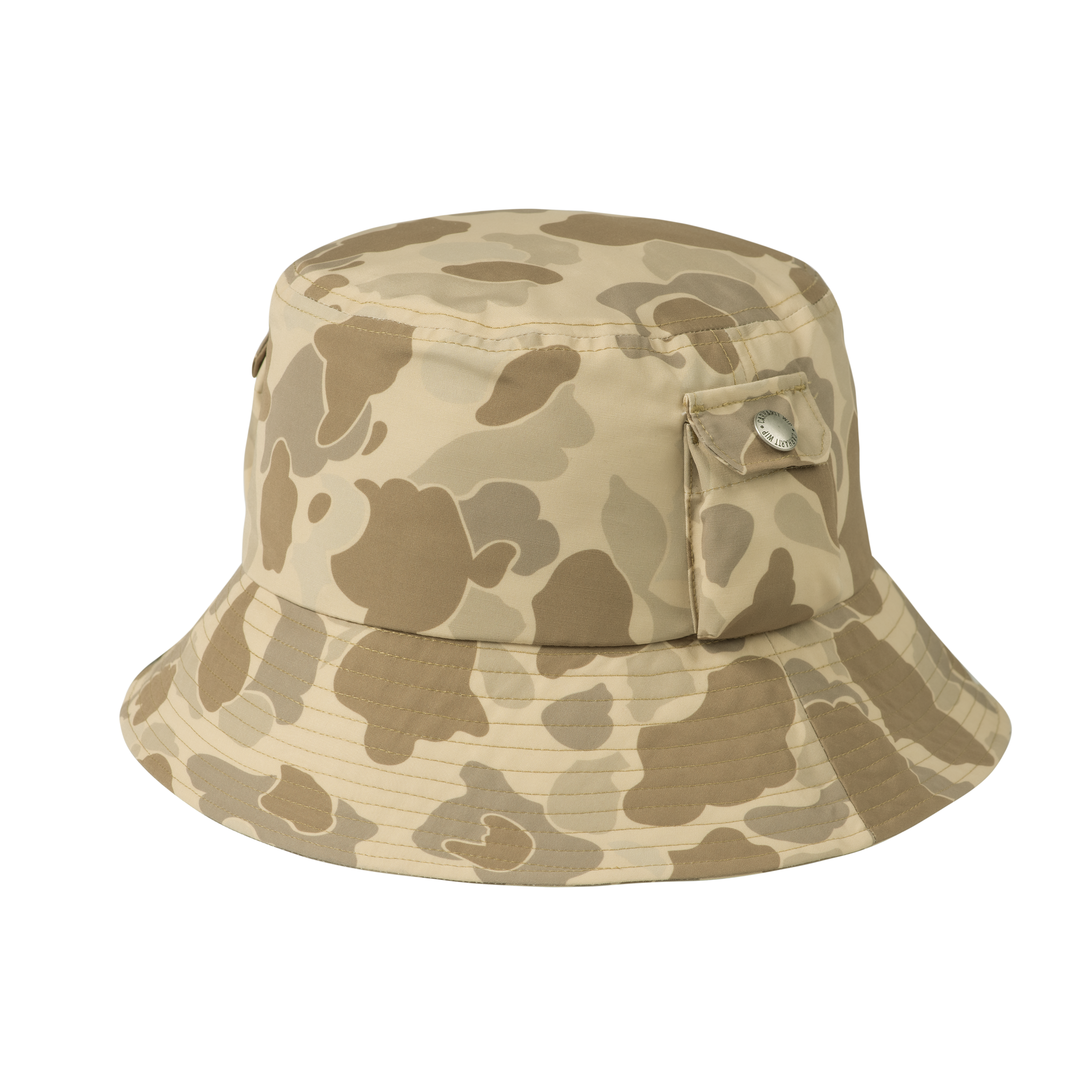 帽子 Carhartt IRWIN BUCKET HAT-Camo Duck Carhartt WIP Irwin Bucket Hat, Black / Black | Official