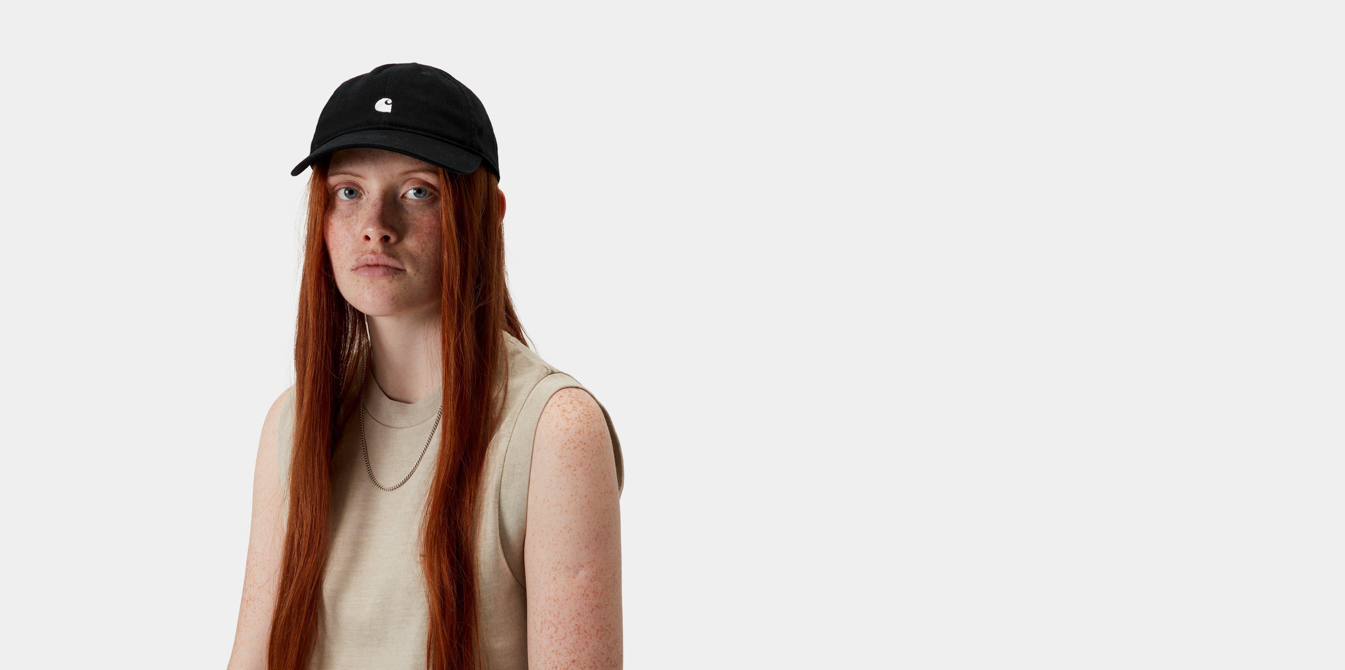 Carhartt WIP W' Madison Logo Cap, Black / White | Official