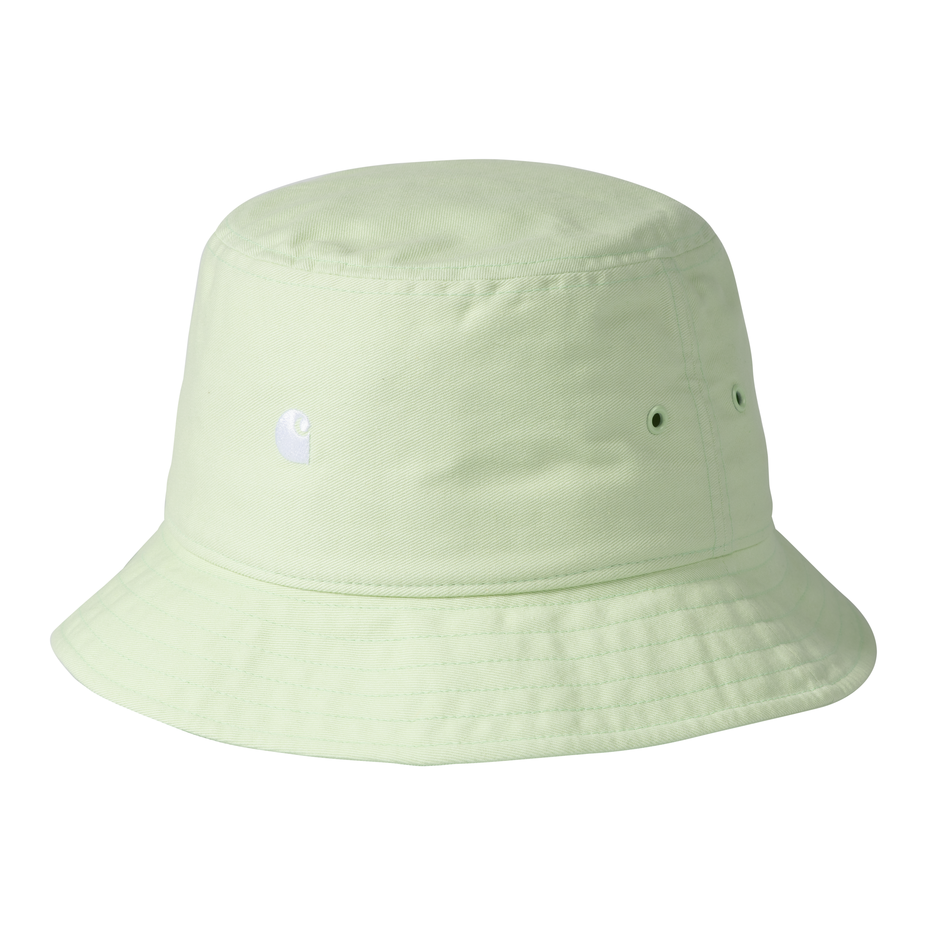 Carhartt WIP Madison Logo Bucket Hat Air Green / White | S-M