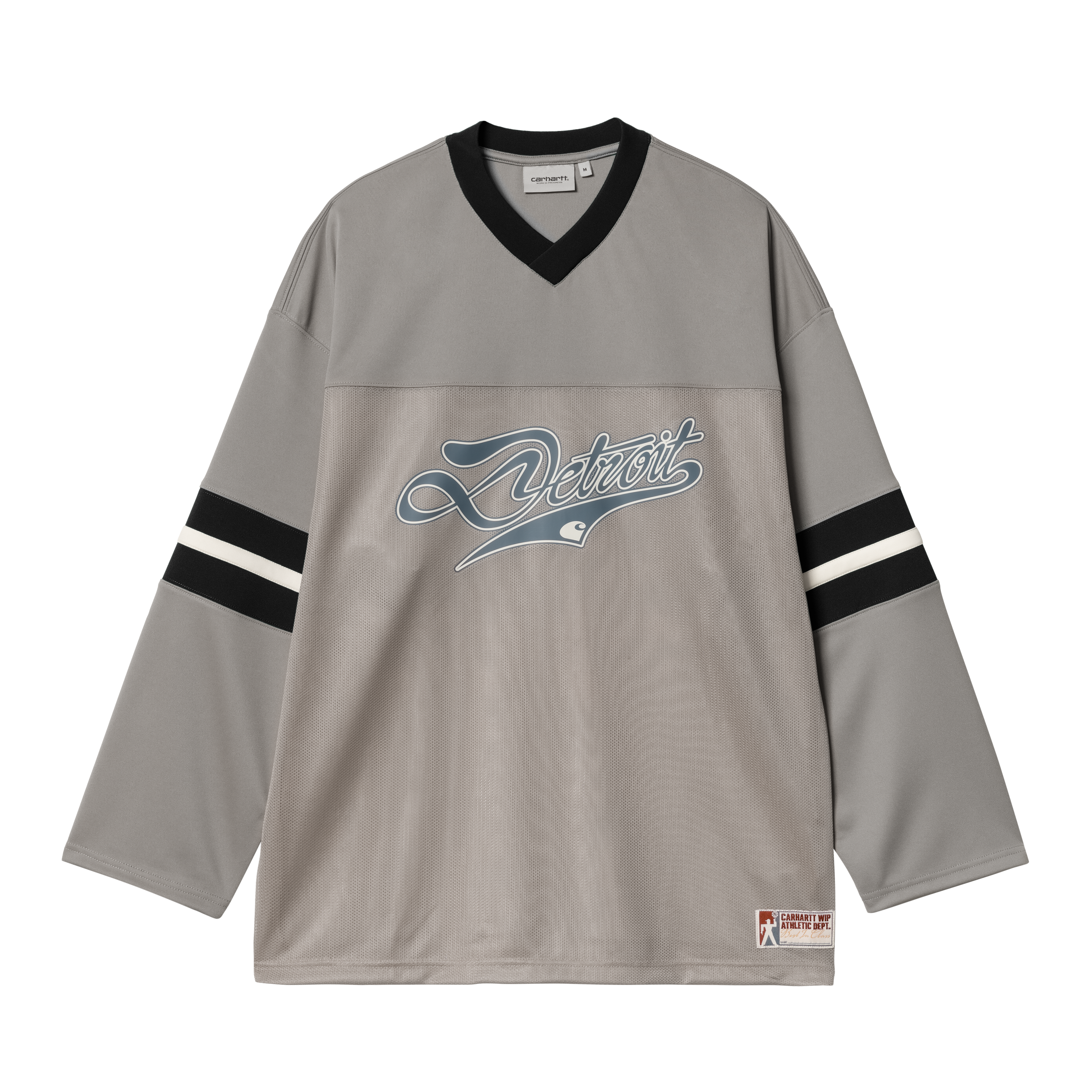 Carhartt WIP L/S Detroit Mesh T-Shirt, Yosemite / Black