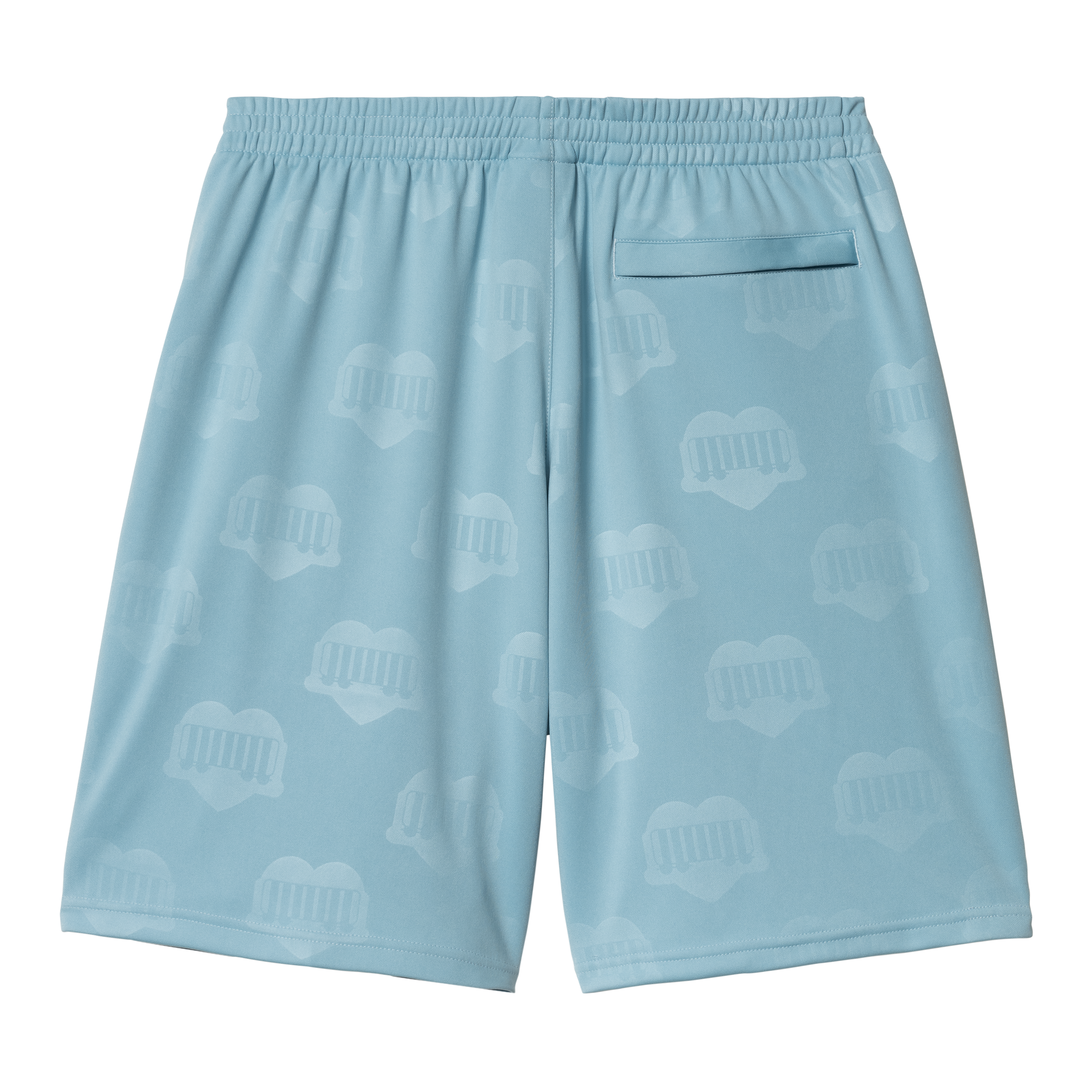 Carhartt WIP Hartt's Football Short, Heart Train Jacquard