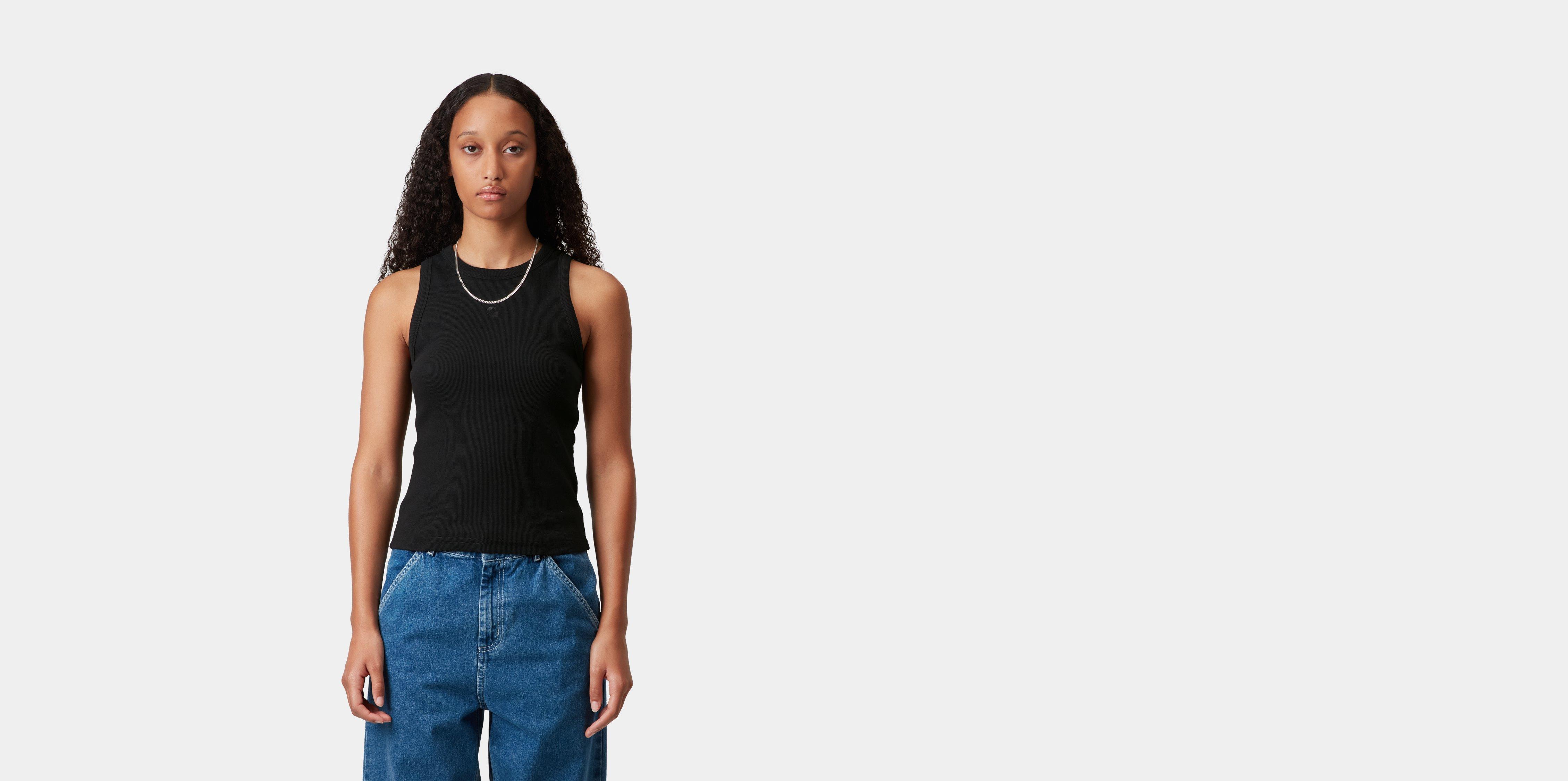新品　KARRY American sleeve tank ブラック American sleeve tank - KARRY OFFICIAL ONLINE STORE