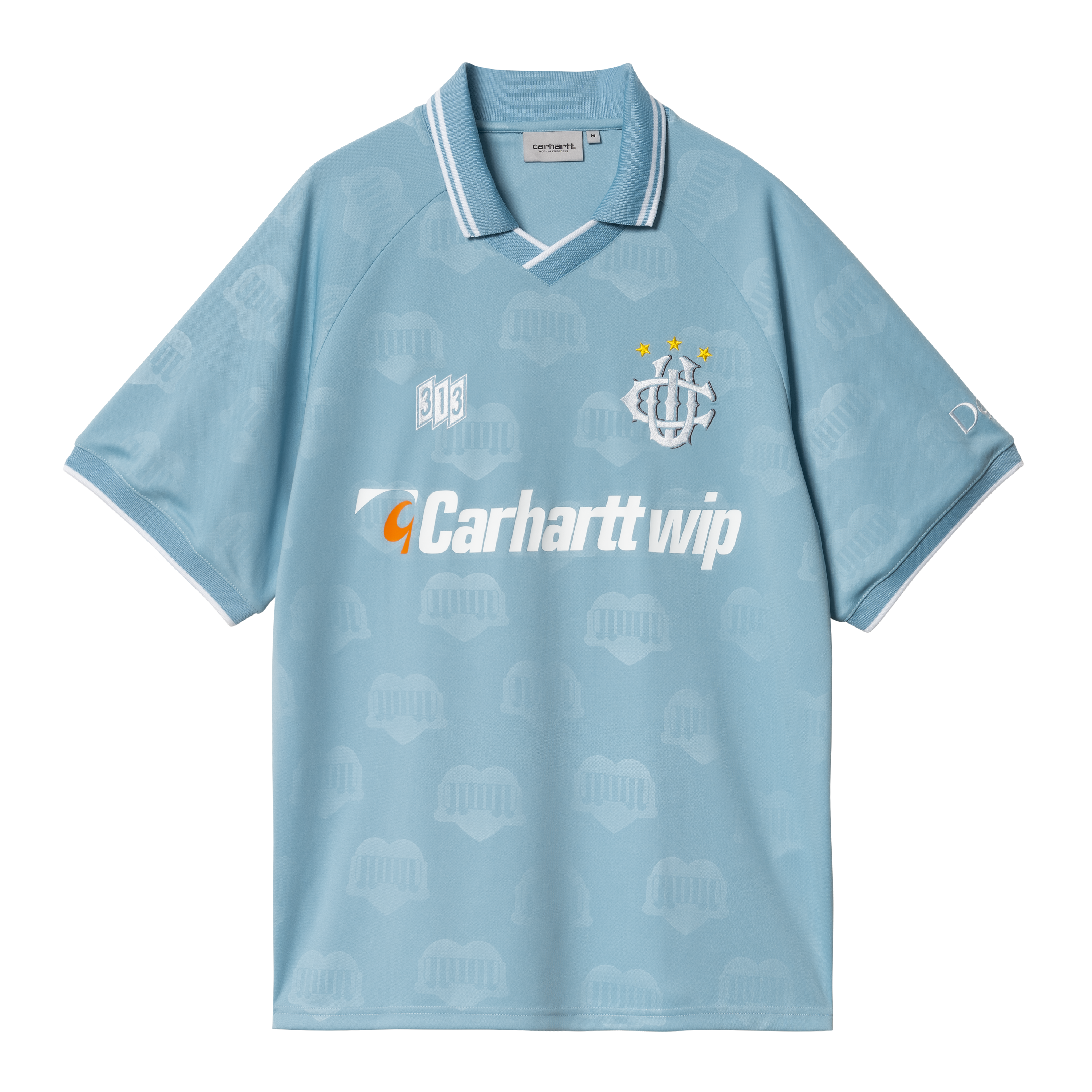 Carhartt WIP Short Sleeve Hartt’s Football T-Shirt in Blue