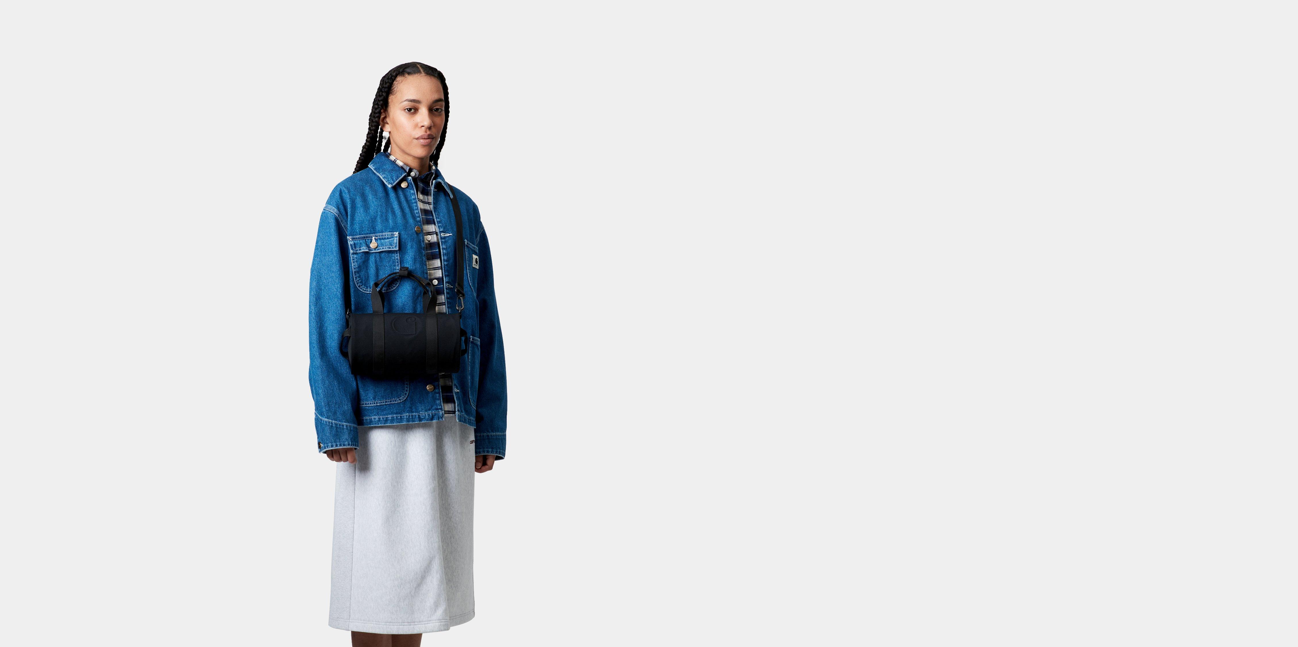 CARHARTT WIP｜ (Clarton Duffle Bag (I034630 89XX)) Carhartt WIP Clarton Duffle Bag, Black | Official Online Store