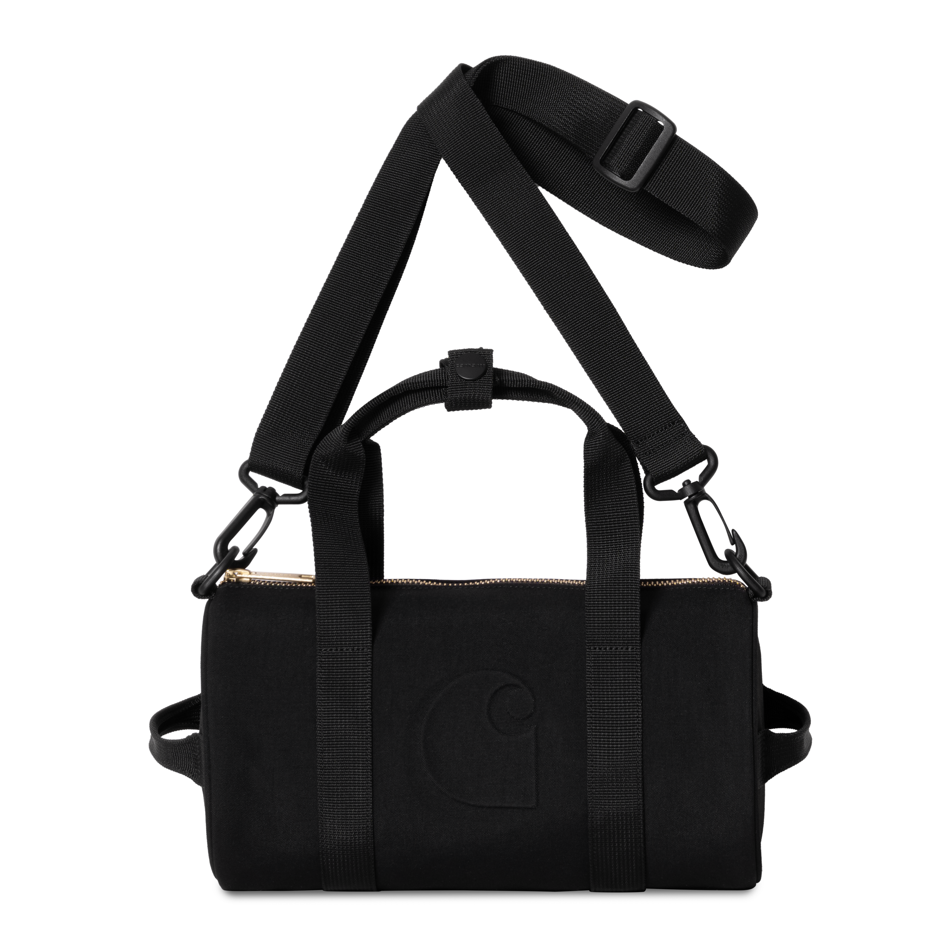 CARHARTT WIP｜ (Clarton Duffle Bag (I034630 89XX)) Carhartt WIP Clarton Duffle Bag, Black | Official Online Store