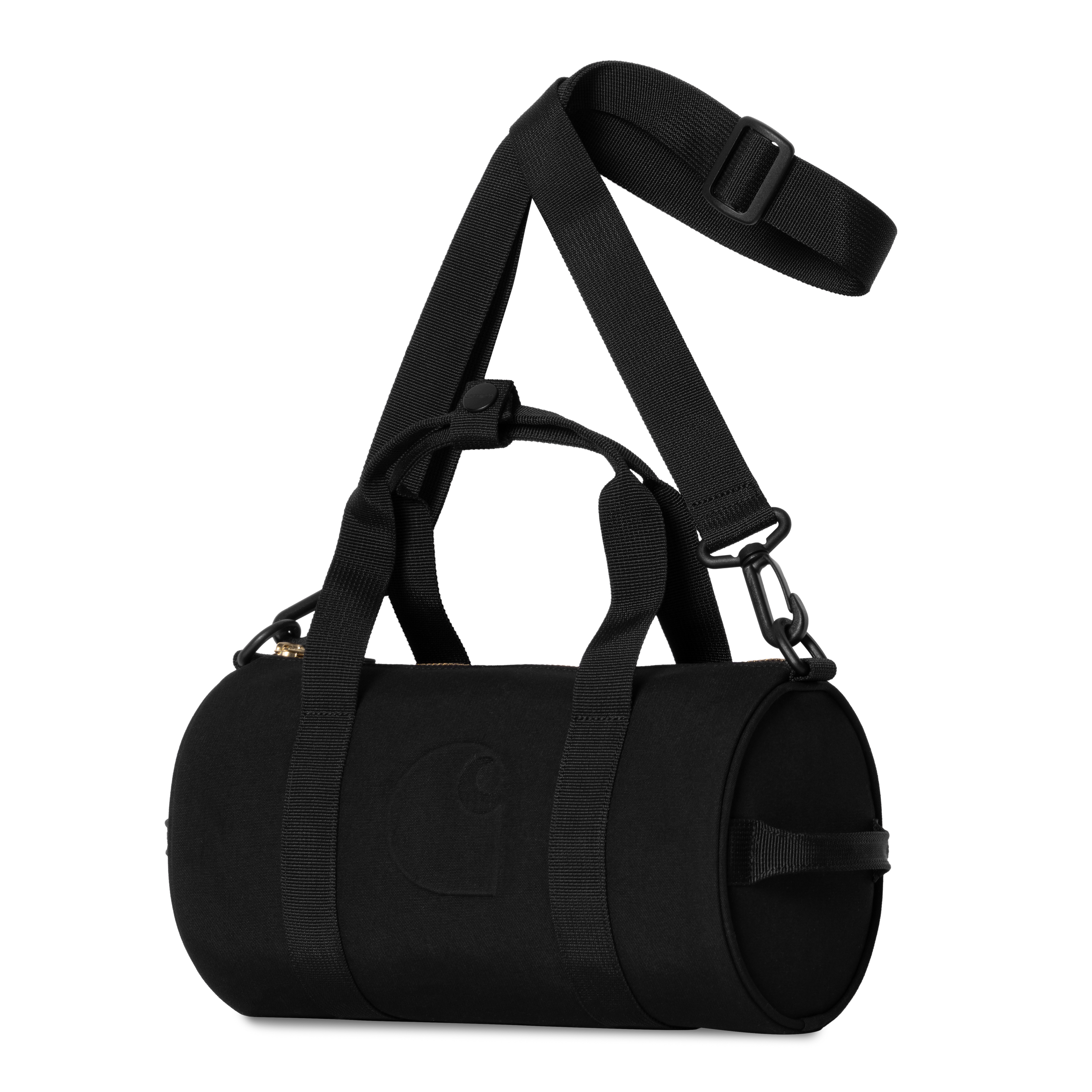 CARHARTT WIP｜ (Clarton Duffle Bag (I034630 89XX)) Carhartt WIP Clarton Unisex Duffle Bag Black I034630-89XX