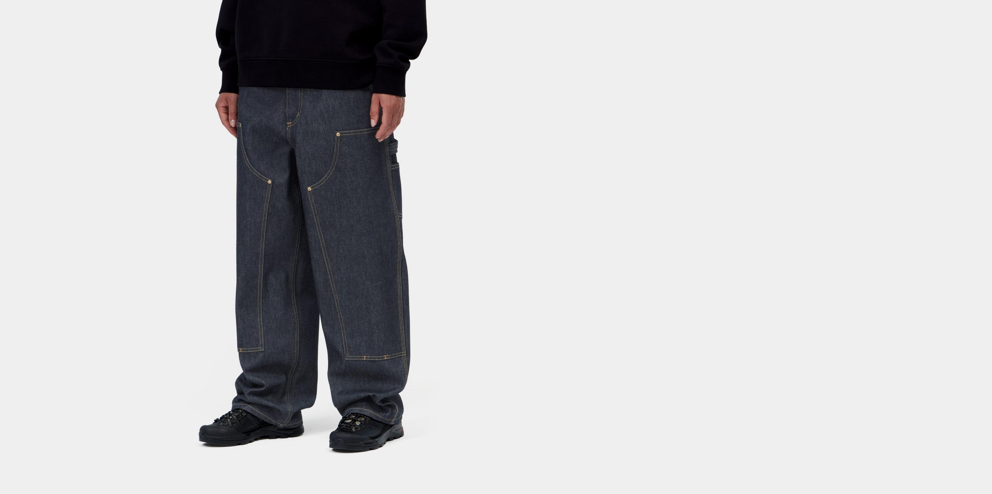 Carhartt WIP Women's Brandon Double Knee Pant, Blue | Official