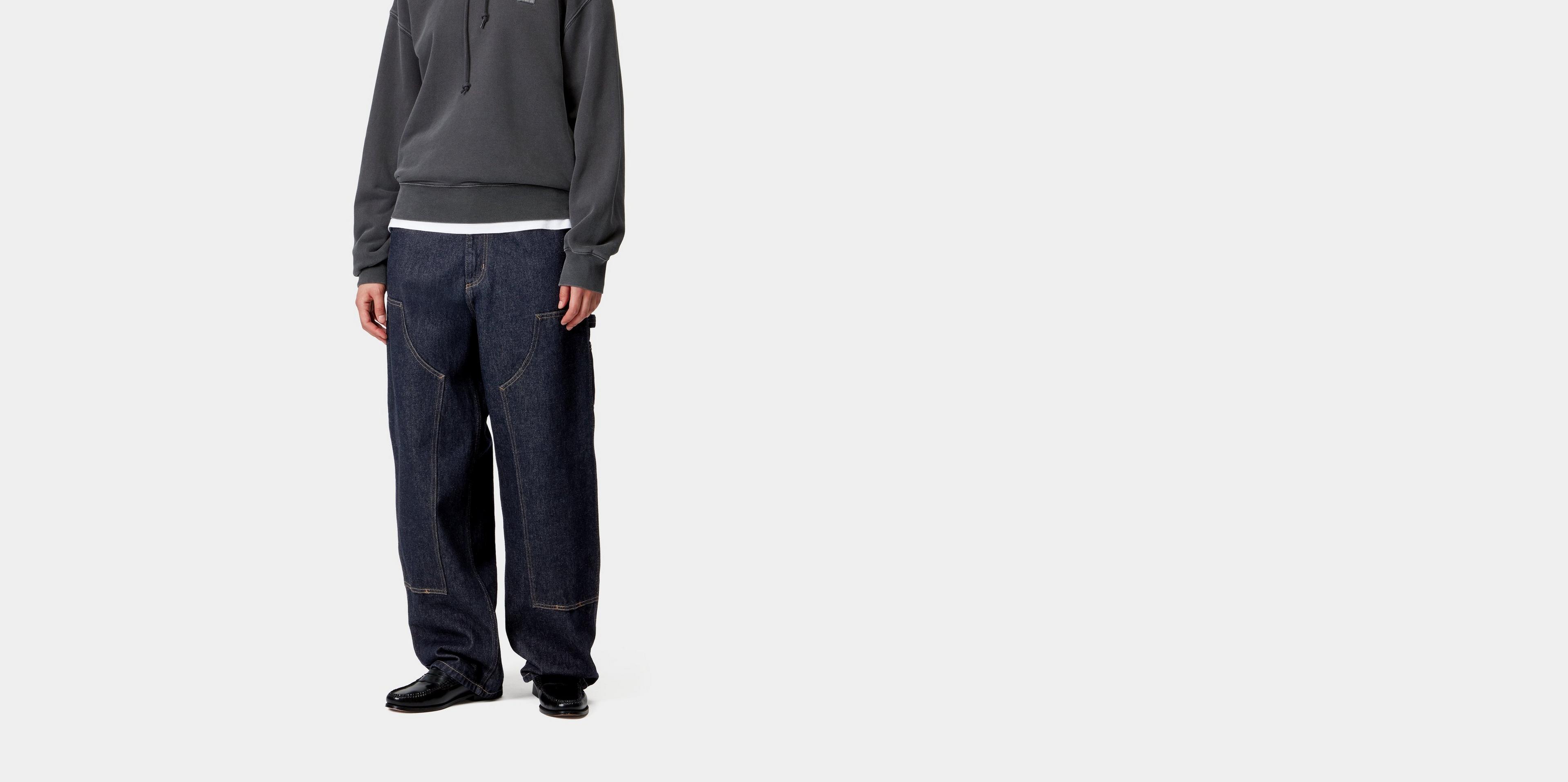 Carhartt WIP W' Brandon Double Knee Pant, Blue | Official Online Store