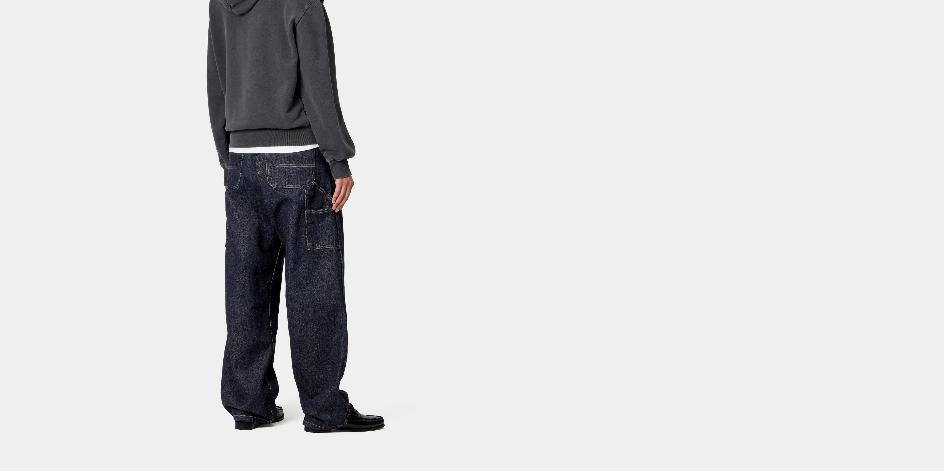 Carhartt WIP W' Brandon Double Knee Pant, Blue | Officiële