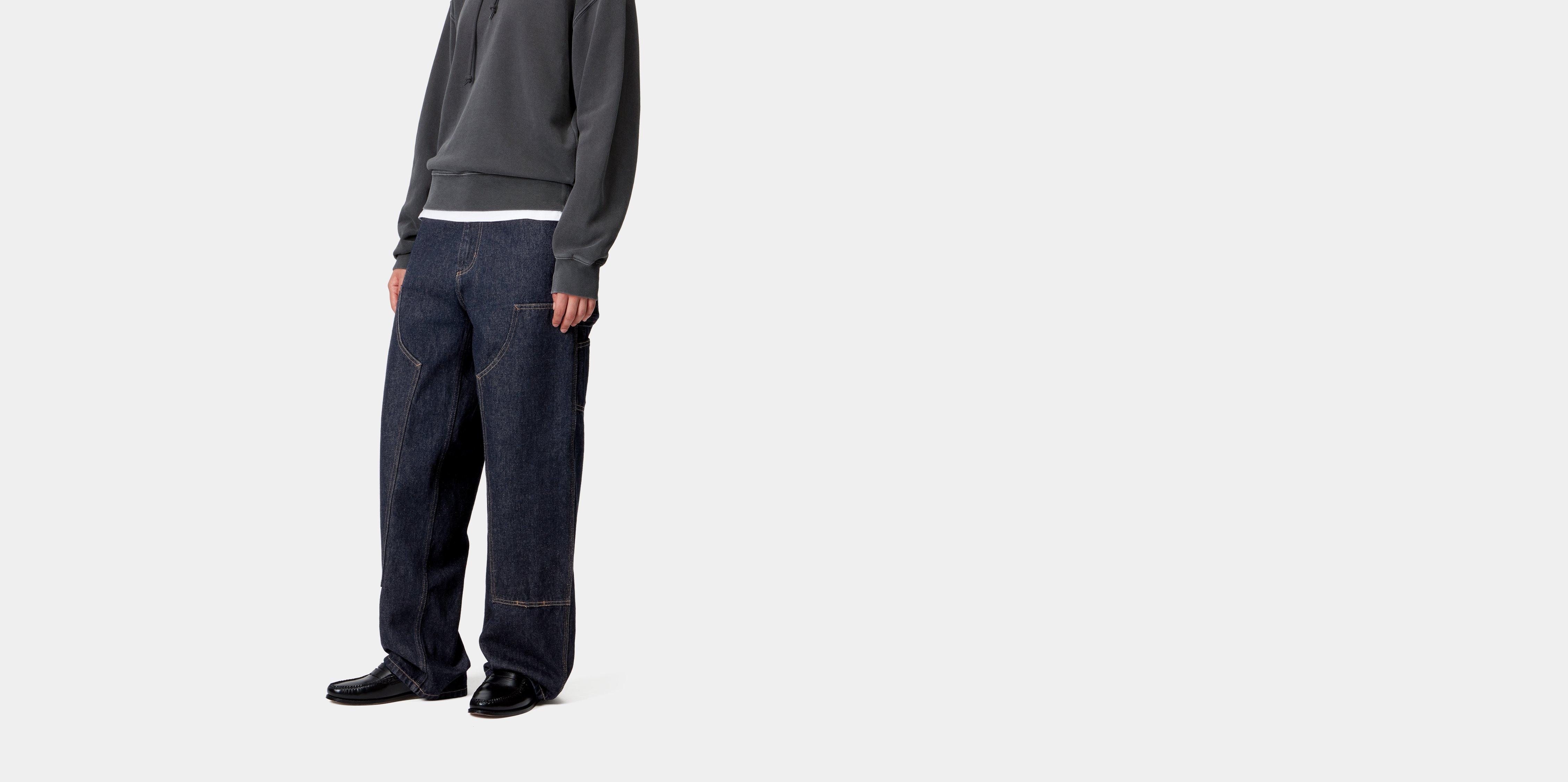 Carhartt WIP W' Brandon Double Knee Pant, Blue | Official Online Store