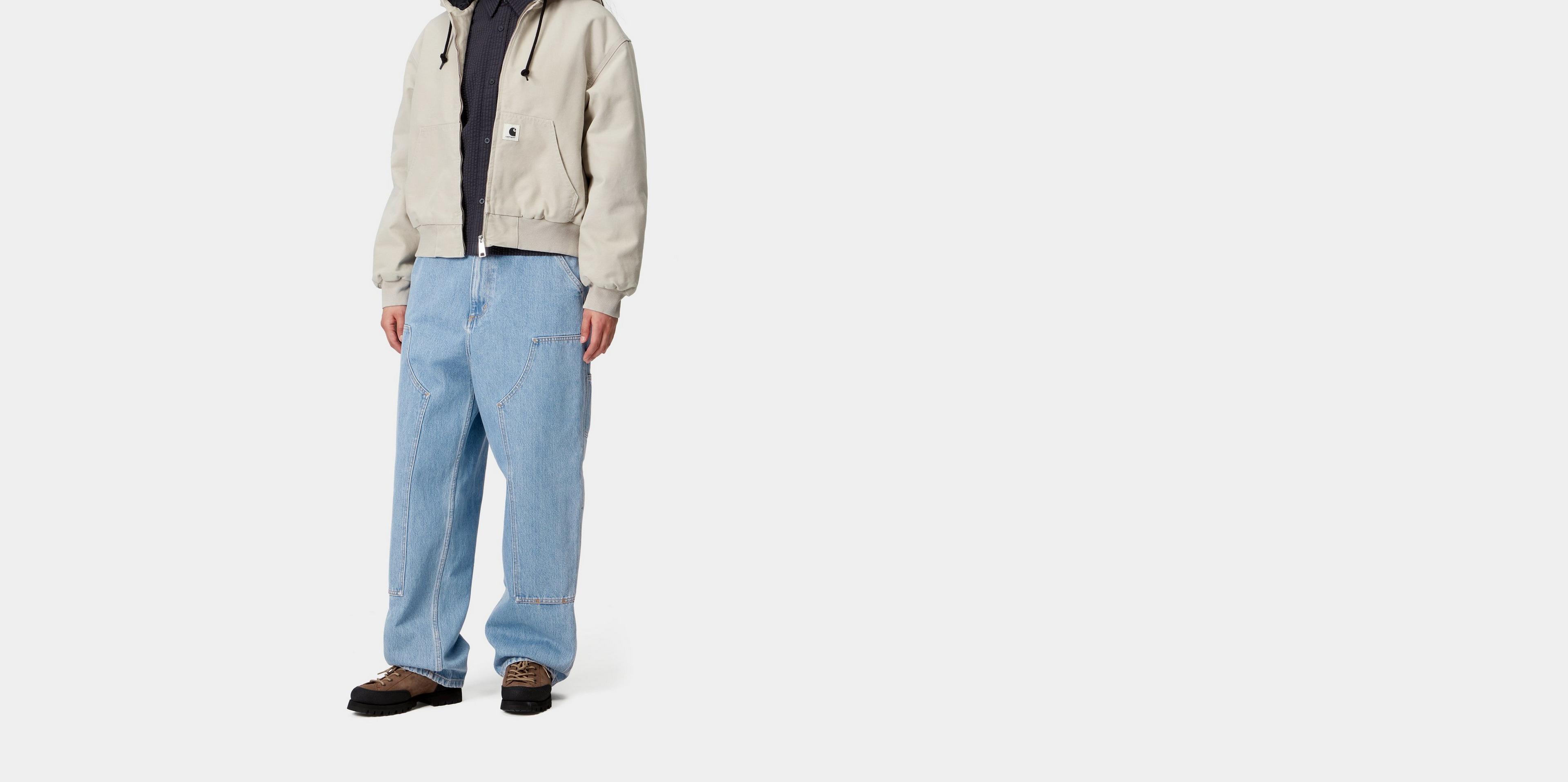 Carhartt WIP W' Brandon Double Knee Pant, Blue | Official