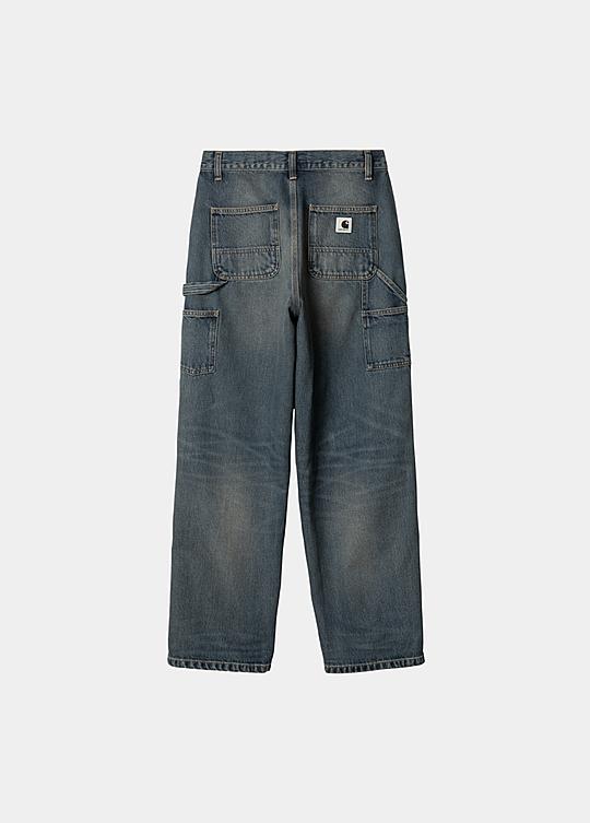 Carhartt WIP W' Brandon Double Knee Pant, Blue | Official Carhartt WIP W' Brandon Double Knee Pant, Blue | Official