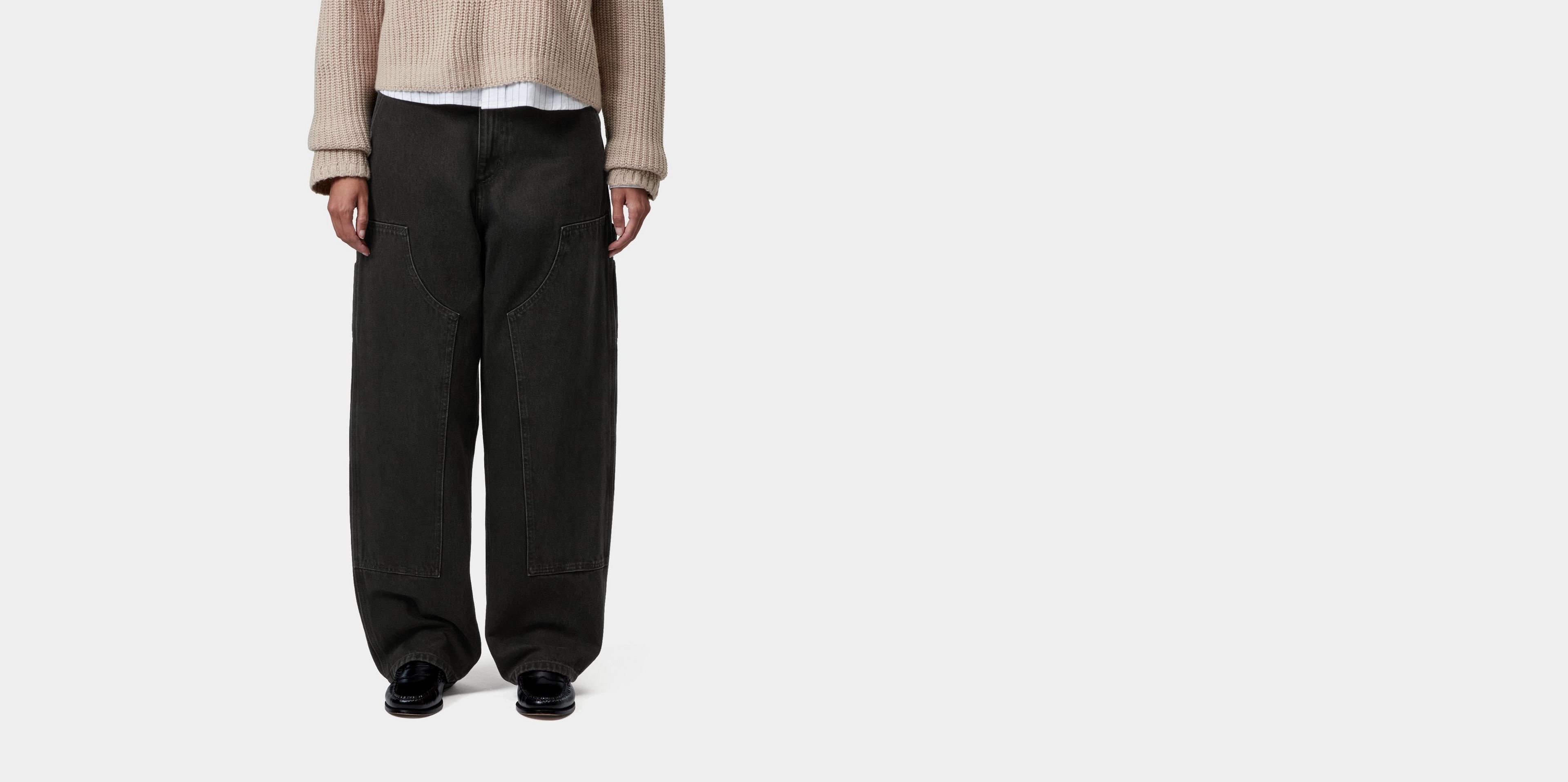 Carhartt WIP W' Brandon Double Knee Pant, Black | Official Online