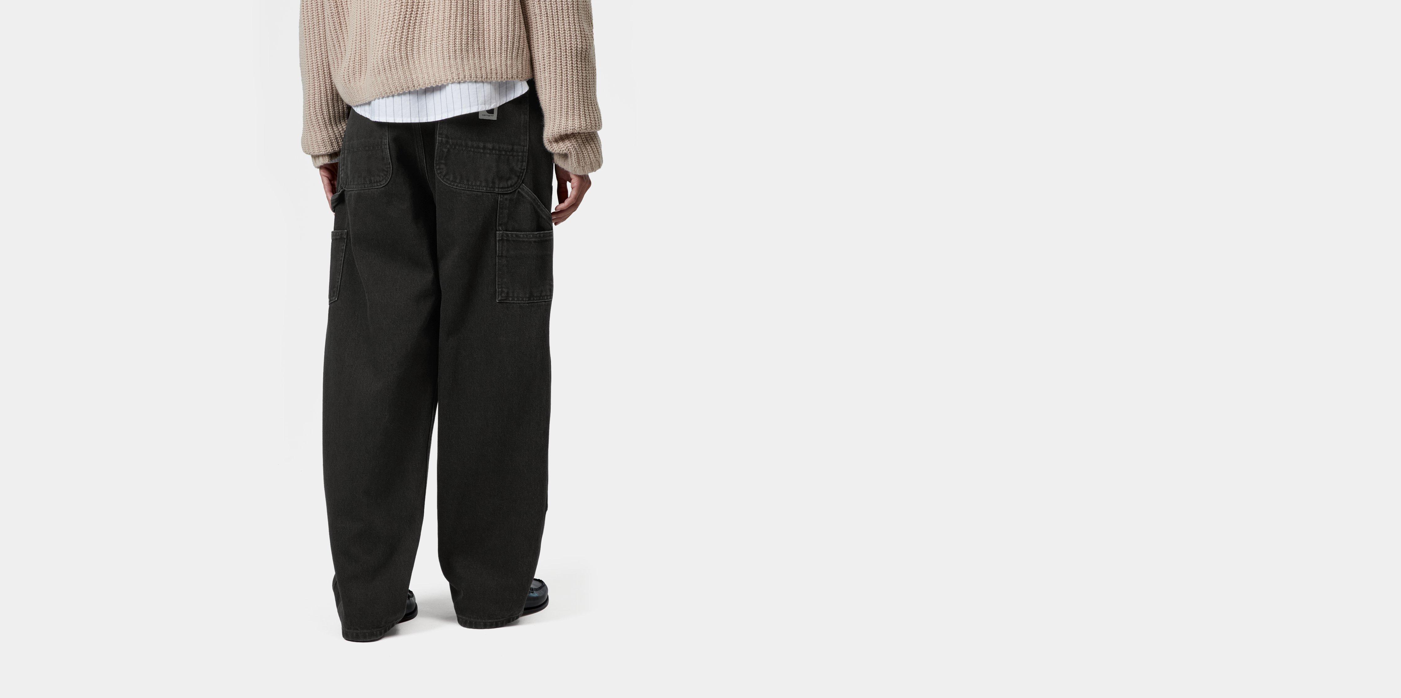Carhartt WIP Women's Brandon Double Knee Pant, Black | Official