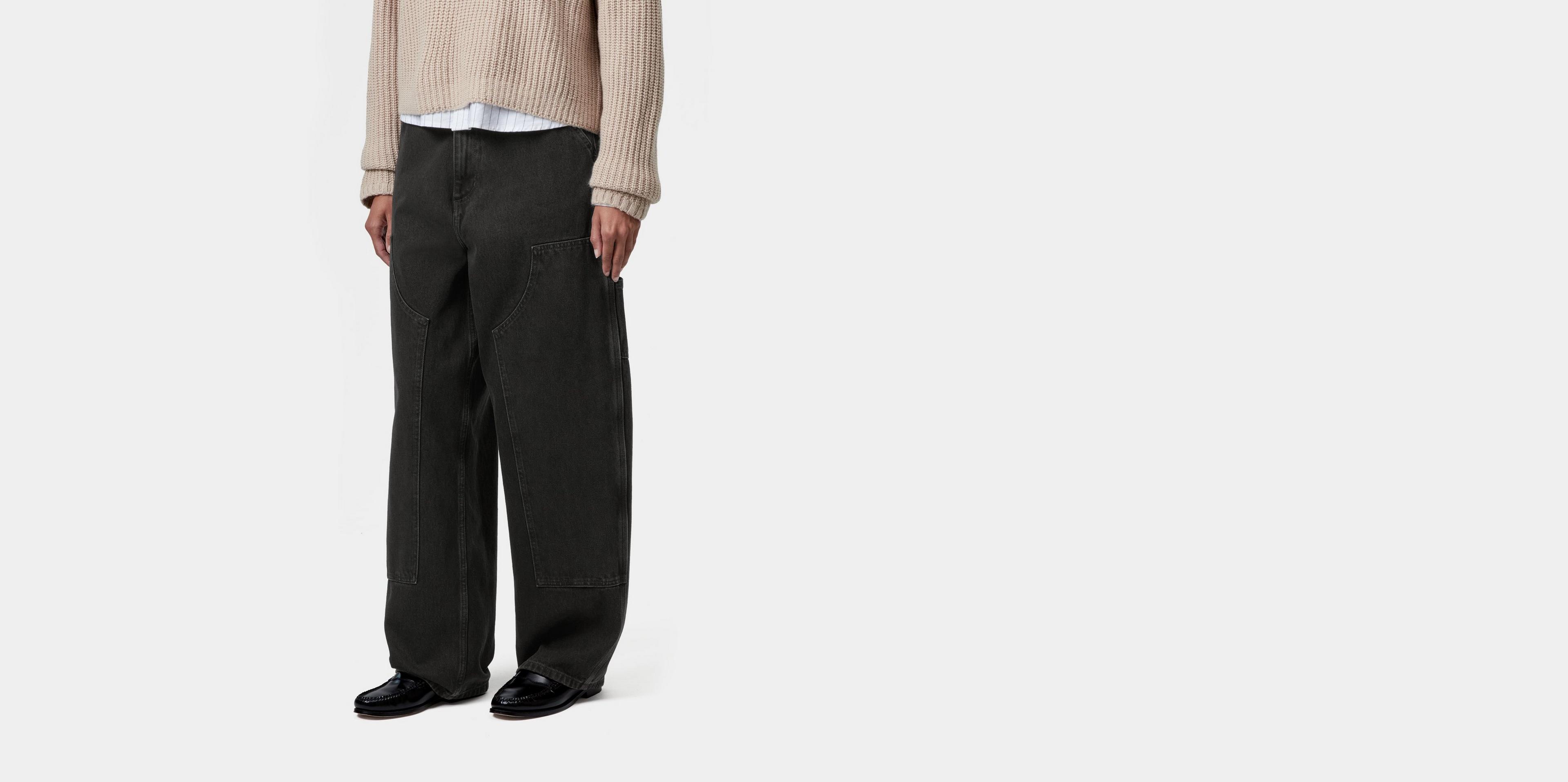 Carhartt WIP W' Brandon Double Knee Pant, Black | Official Online