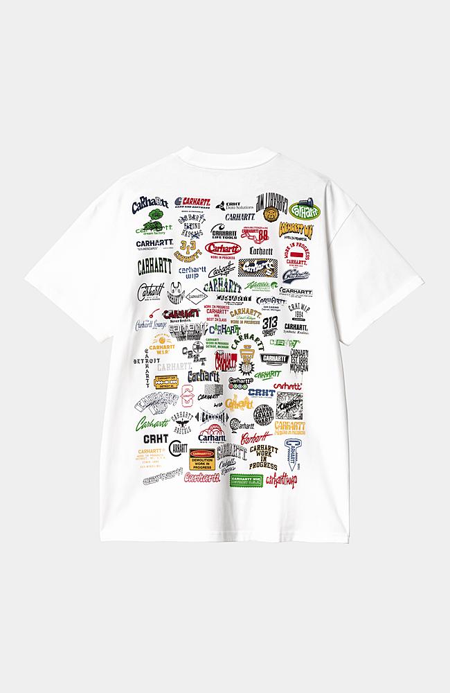 ★人気★carhartt★S/S LOGO T-SHIRT WHITE Carhartt WIP S/S Logo T-Shirt, White | Official Online Store