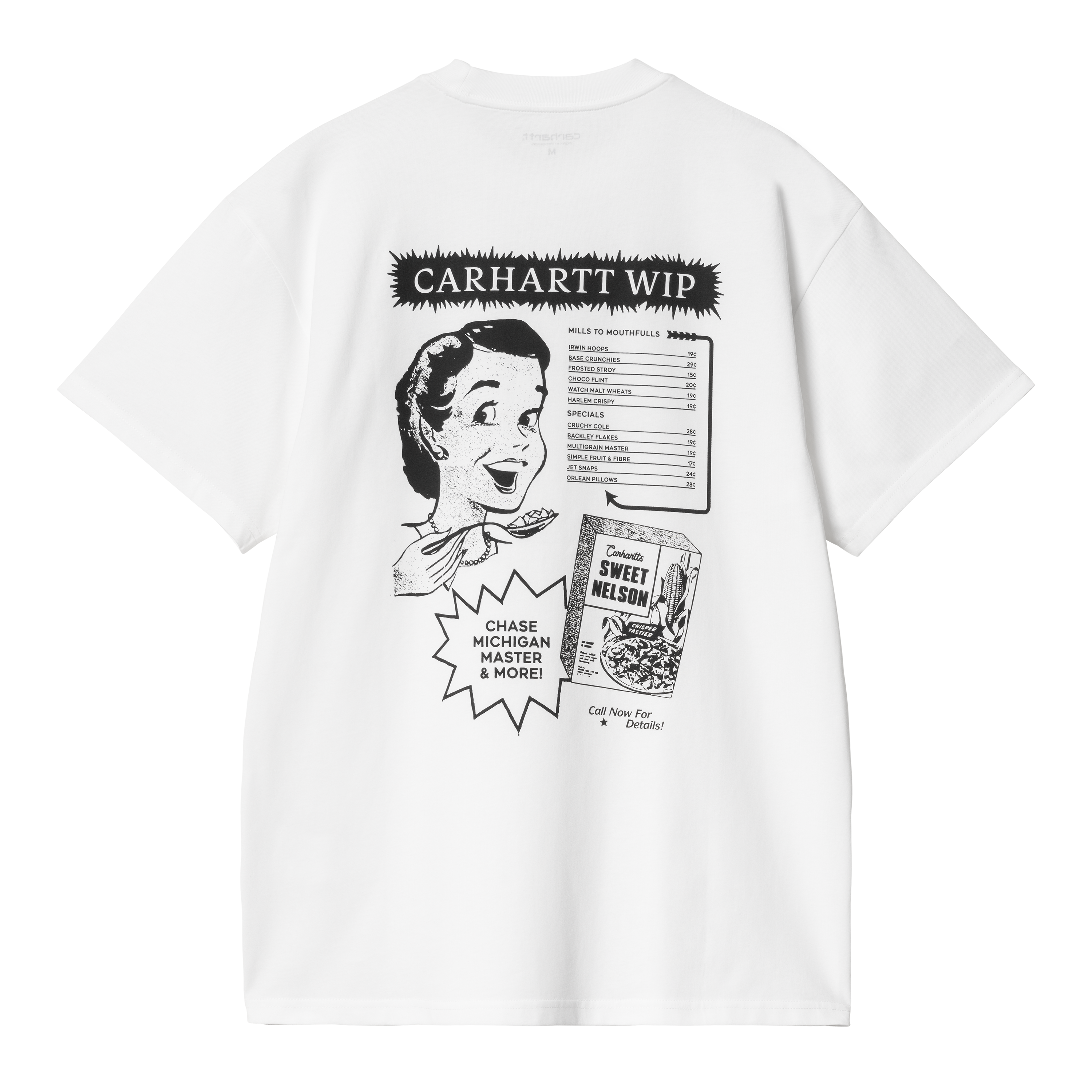 【Carhartt】S/S CATALOGUE SHIRT R6584 Carhartt WIP S/S Catalogue T-Shirt, White / Black | Official