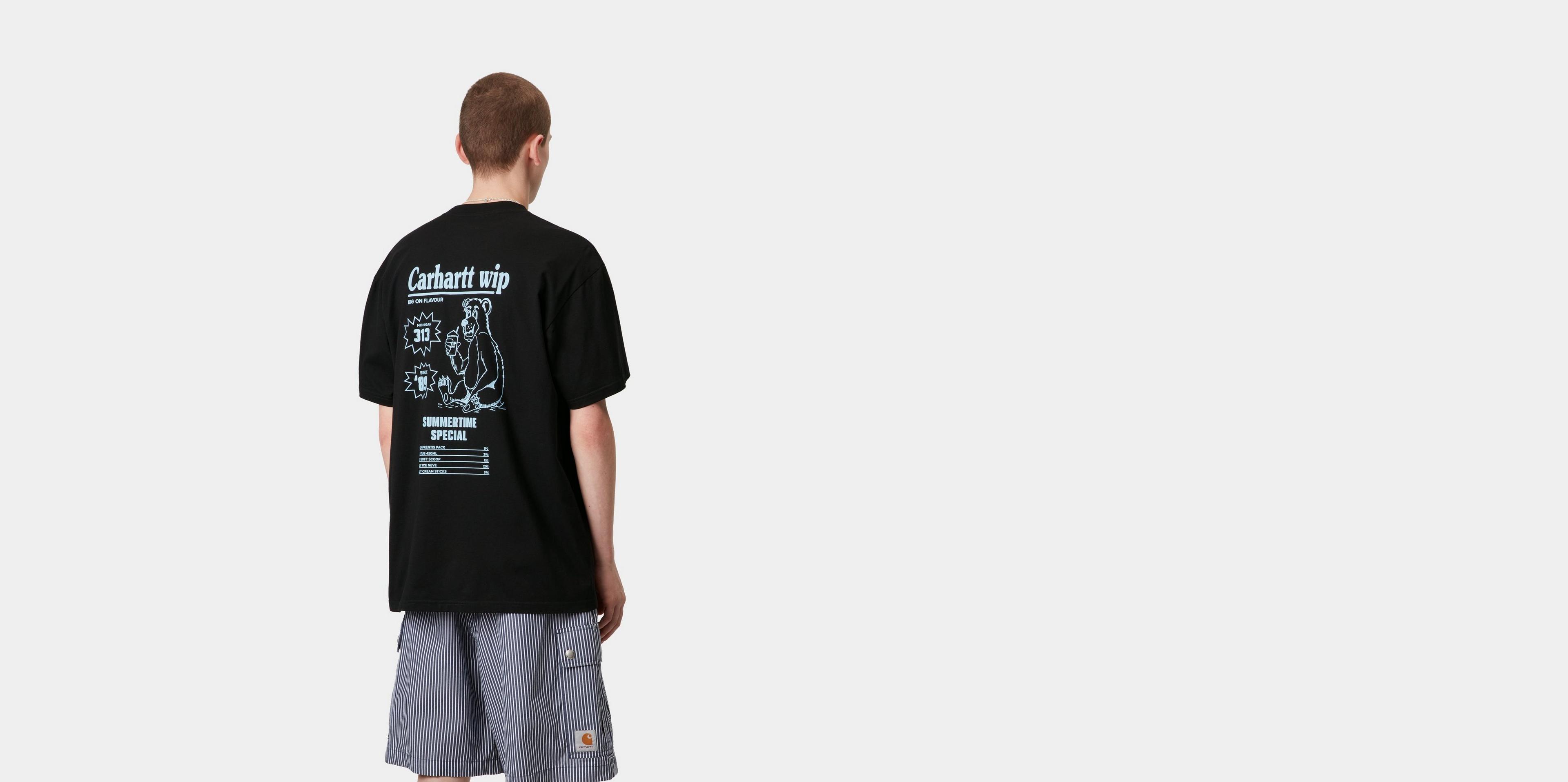 Tシャツ・カットソー CARHARTT WIP Bermuda Shorts Carhartt WIP floyde relaxed fit shorts in green | ASOS