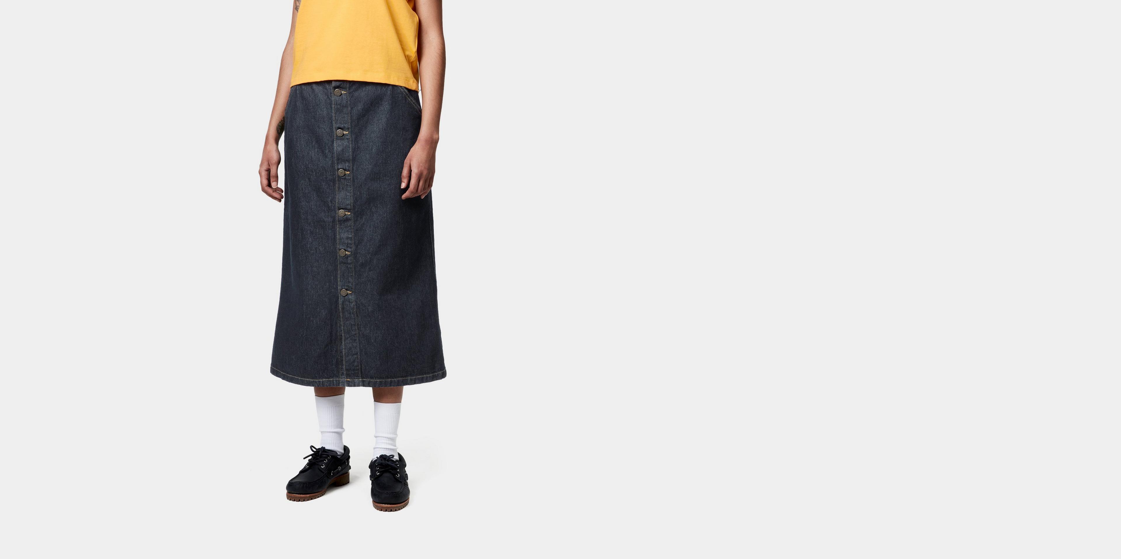 【送料&関税込】Carhartt marvin Skirt Carhartt WIP W' Marvin Skirt, Blue | Official Online Store
