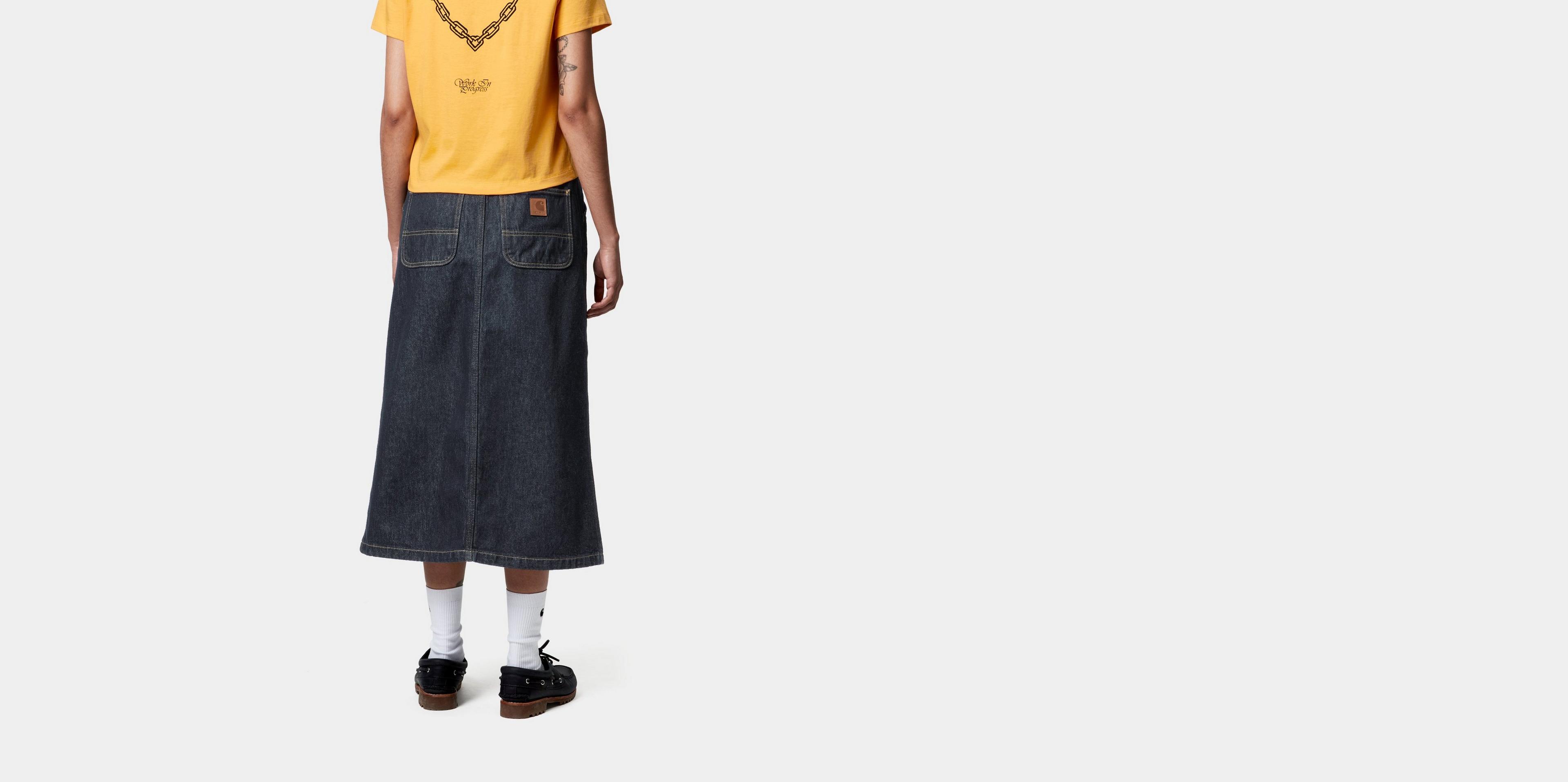 【送料&関税込】Carhartt marvin Skirt Carhartt WIP W' Marvin Skirt, Blue | Official Online Store