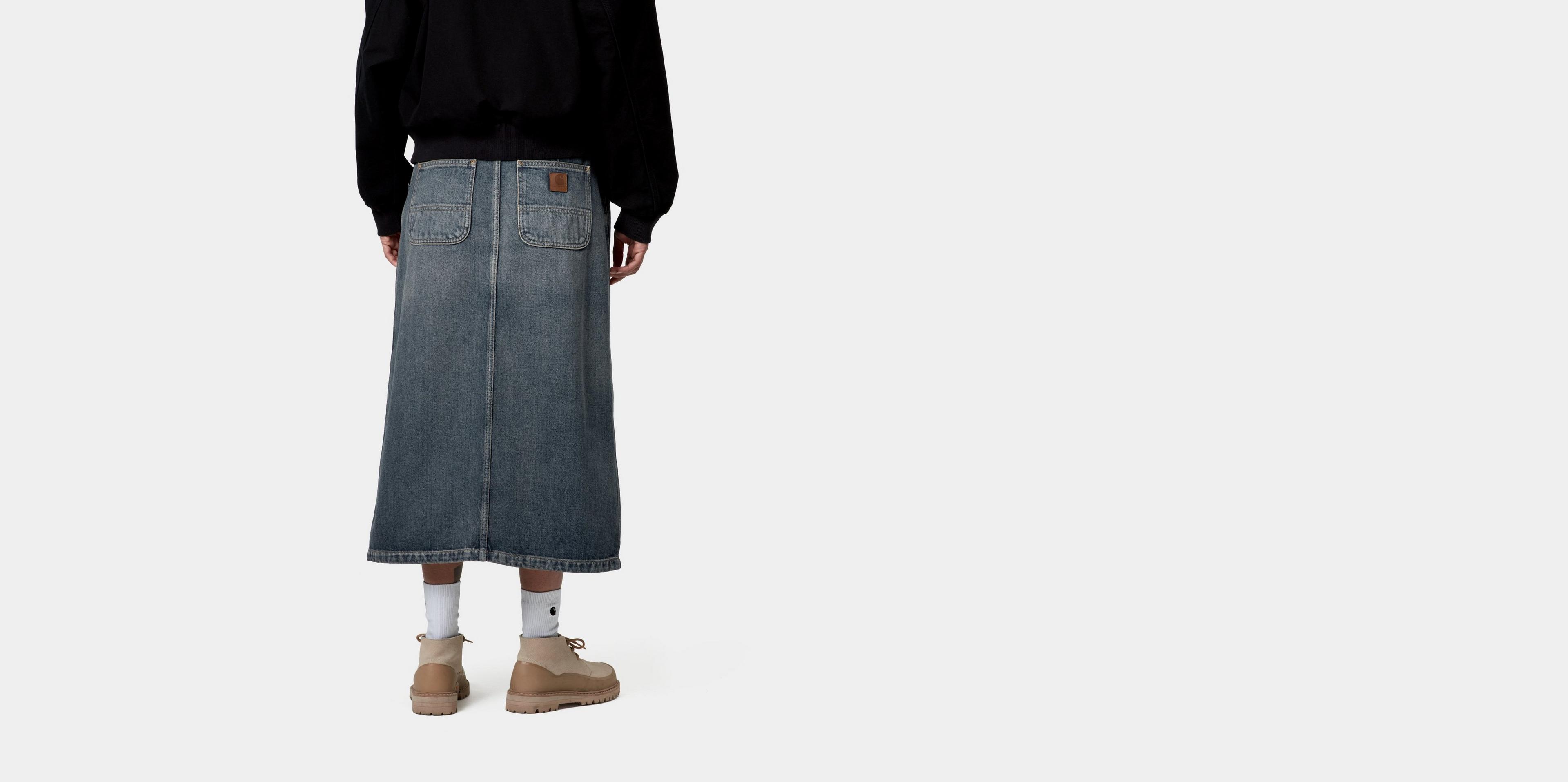 【送料&関税込】Carhartt marvin Skirt Carhartt WIP W' Marvin Skirt, Blue | Official Online Store