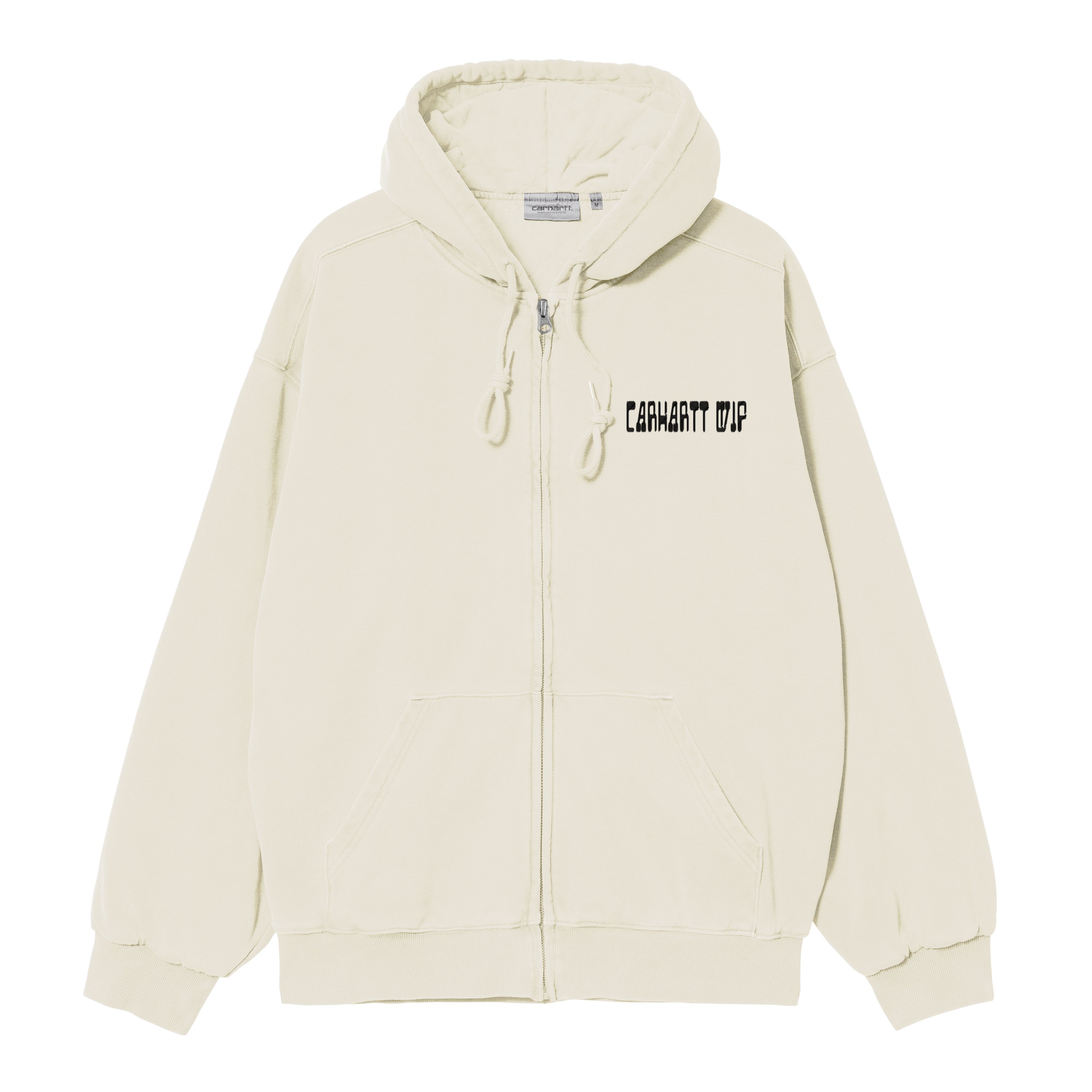 Carhartt WIP Hooded Think Tank Sweat Jacket en Blanco