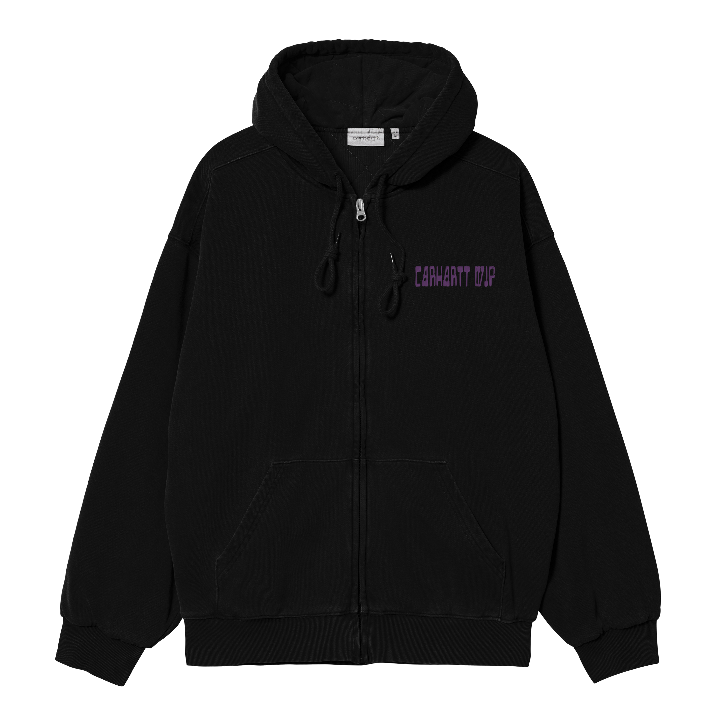 Carhartt WIP Hooded Think Tank Sweat Jacket in Schwarz