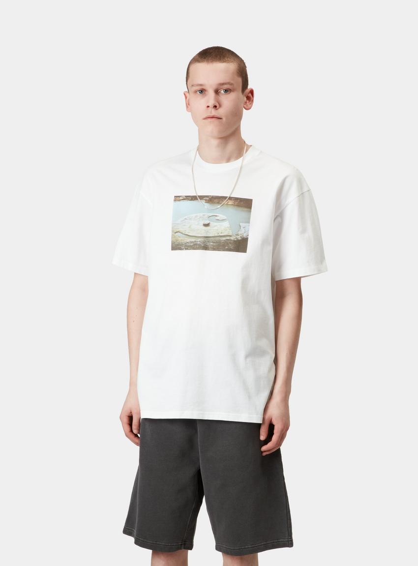 カーハート☆マディウォーターTシャツ - ホワイト Carhartt WIP S/S Muddy Water T-Shirt, White | Official