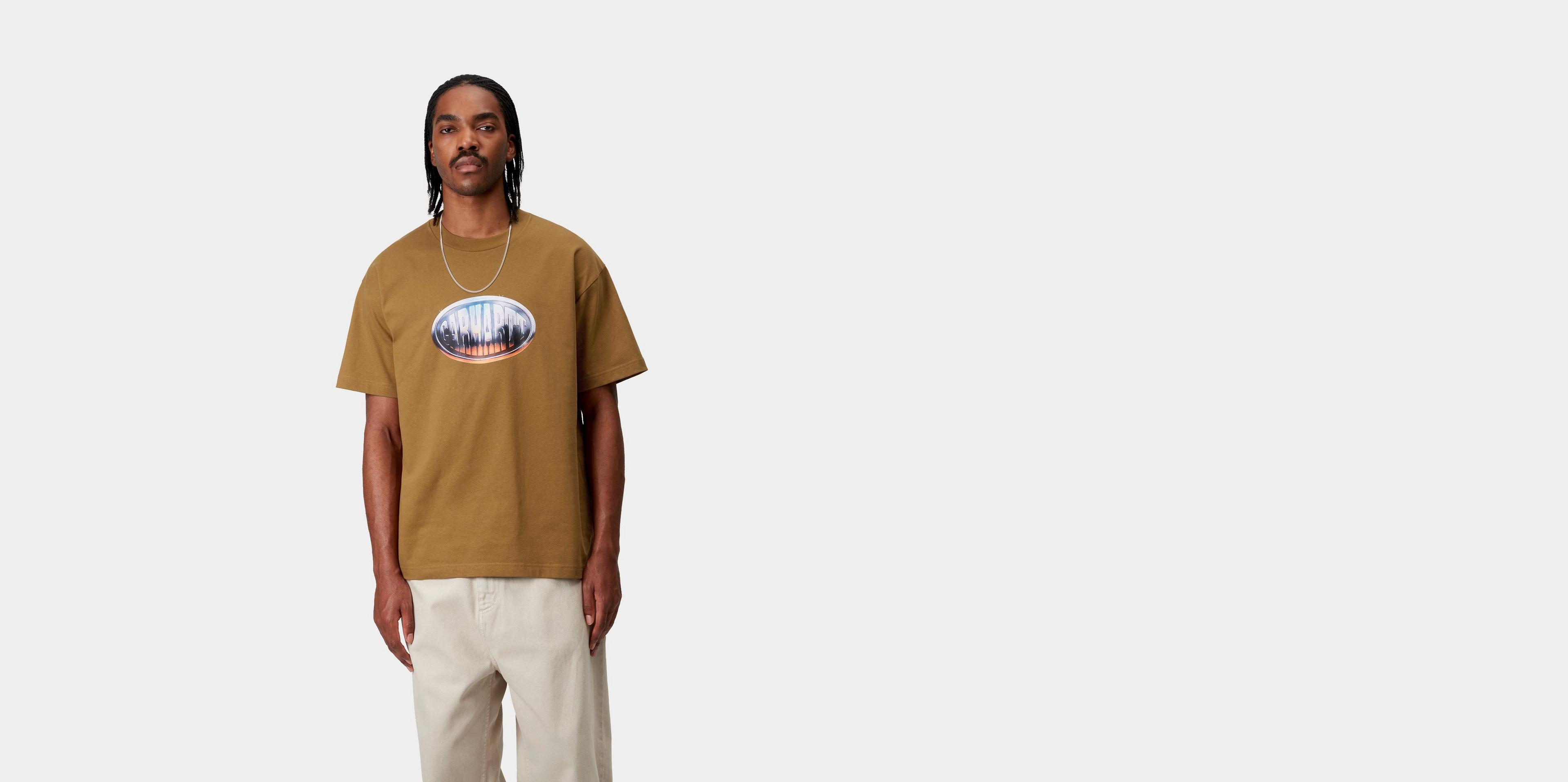 Carhartt WIP S/S Big Time T-Shirt, Fossil | Official Online