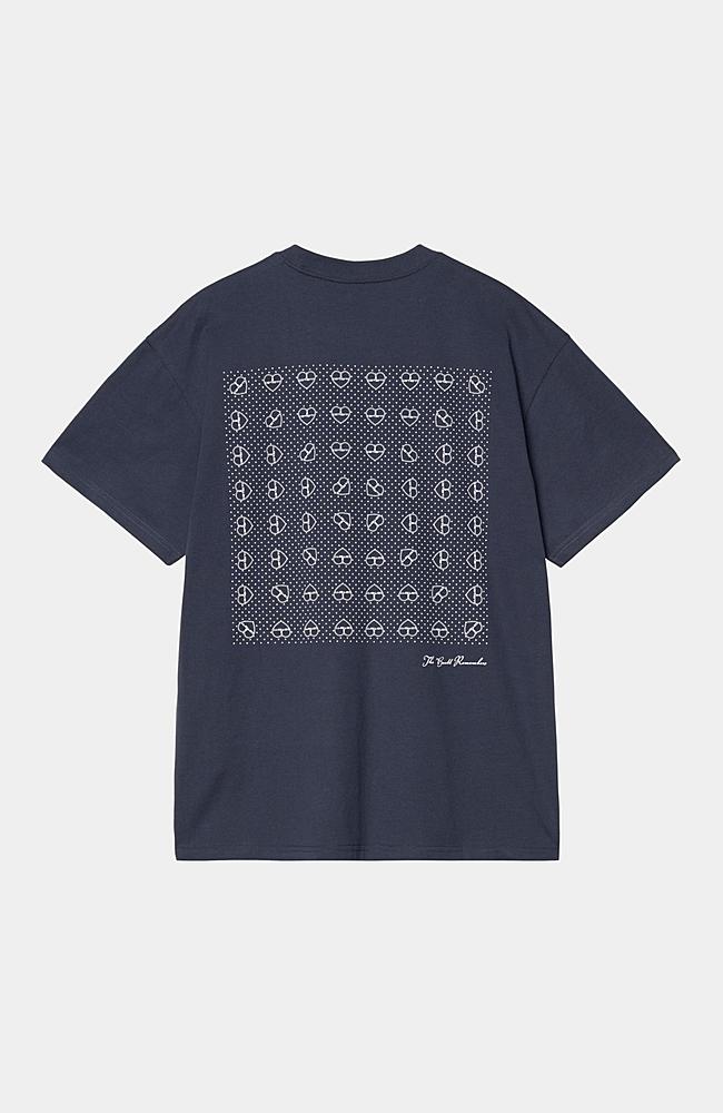 CARHARTT WIP| (S/S Furoshiki T-Shirt (I034655 1WZXX)) Carhartt WIP S/S Furoshiki T-Shirt, Blue / White | Official