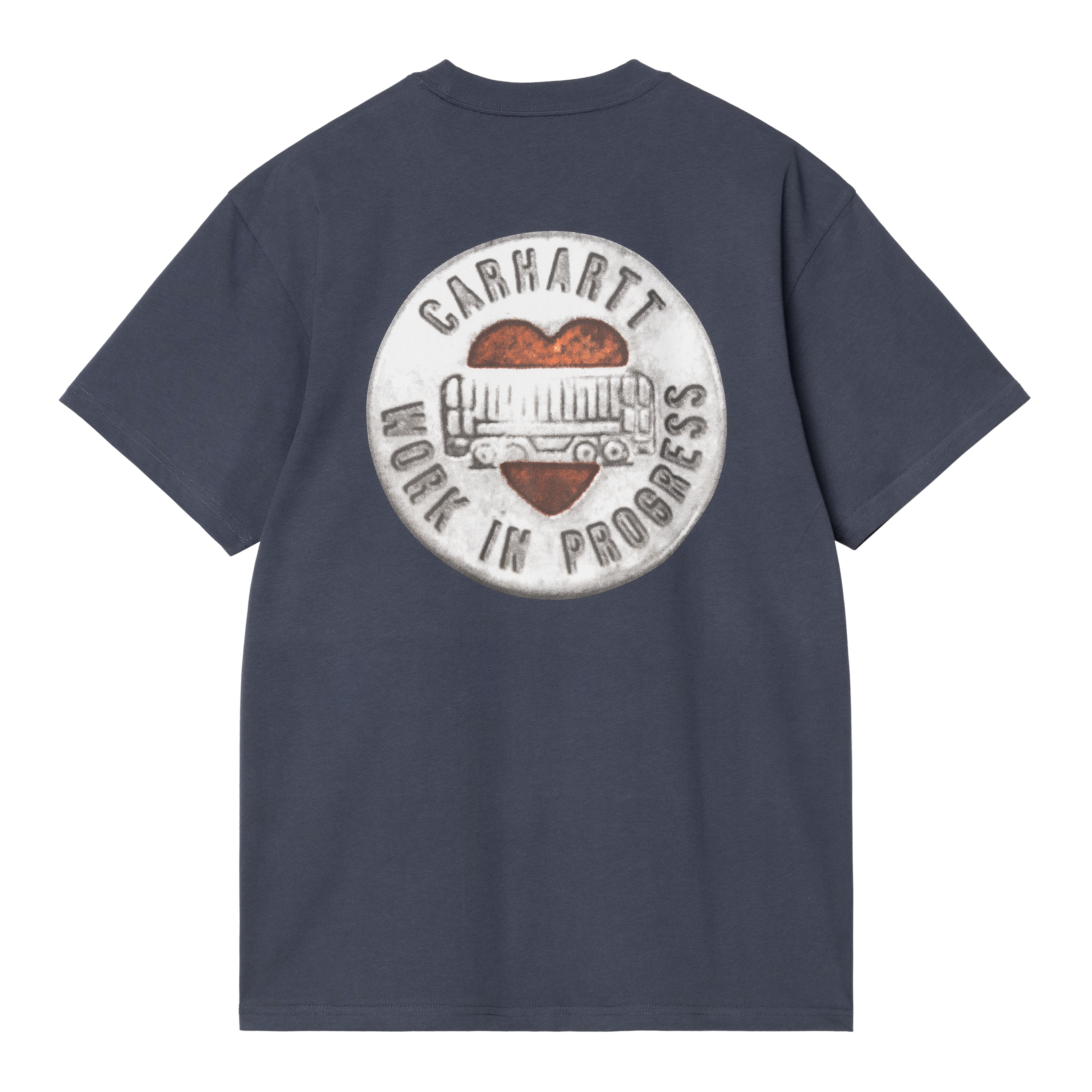 ★ドイツ発*carhartt WIP*新作*Button Tシャツ/BLUE★ Carhartt WIP S/S Button T-Shirt, Blue | Official Online Store
