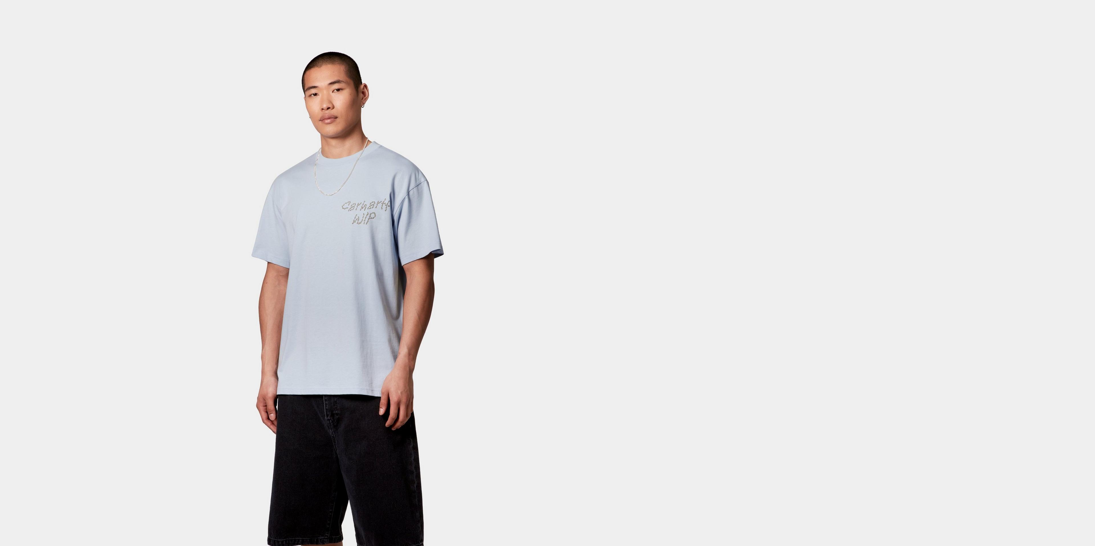 Carhartt WIP S/S Sunflower T-Shirt, Air Sky | Boutique en
