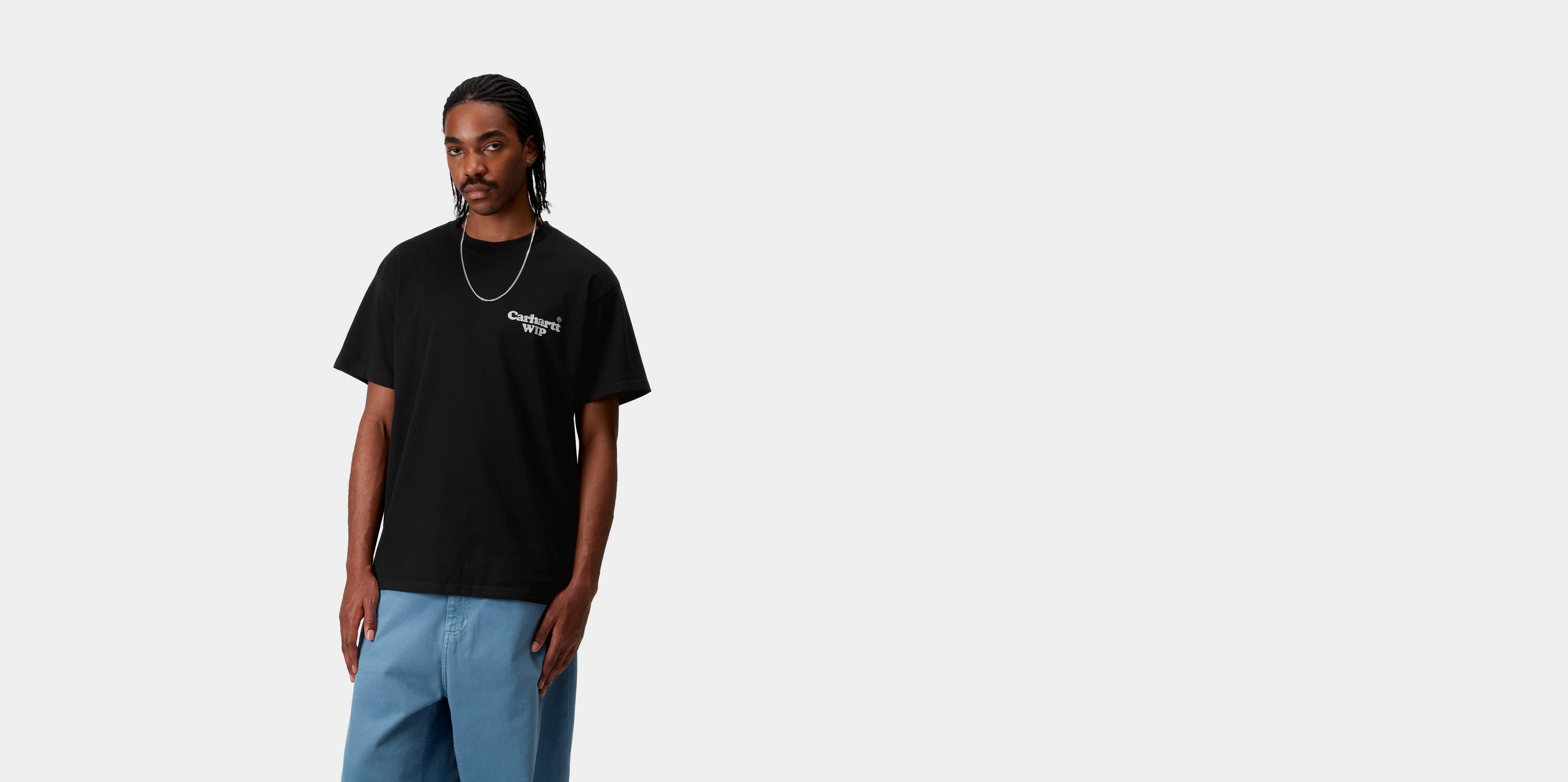 Carhartt WIP S/S Hartt Chain T-Shirt, Black | Official
