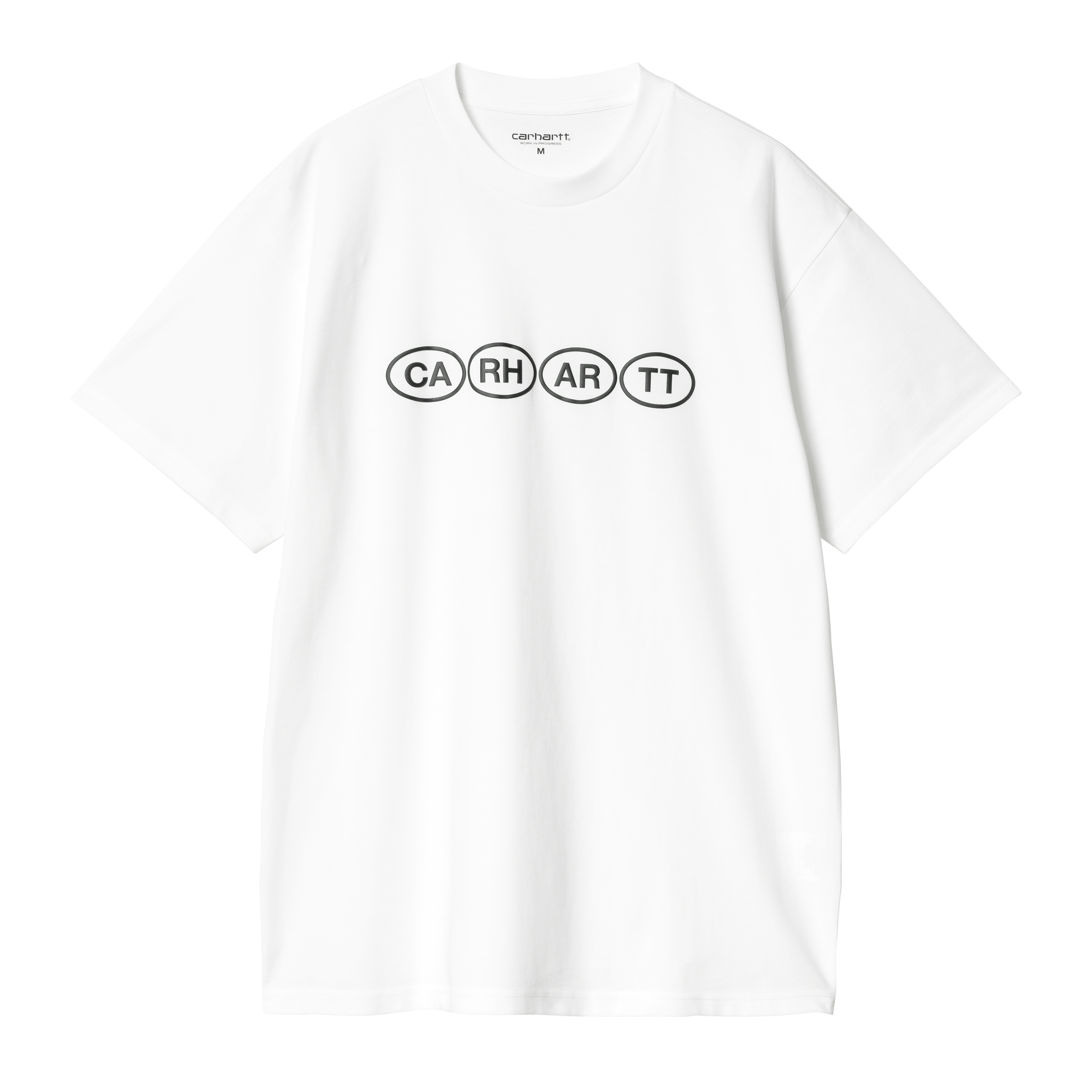 【Carhartt】 ★ S/S BUMPER T-SHIRT ★ LOOSE FIT s-s-bumper-t-shirt-white-black