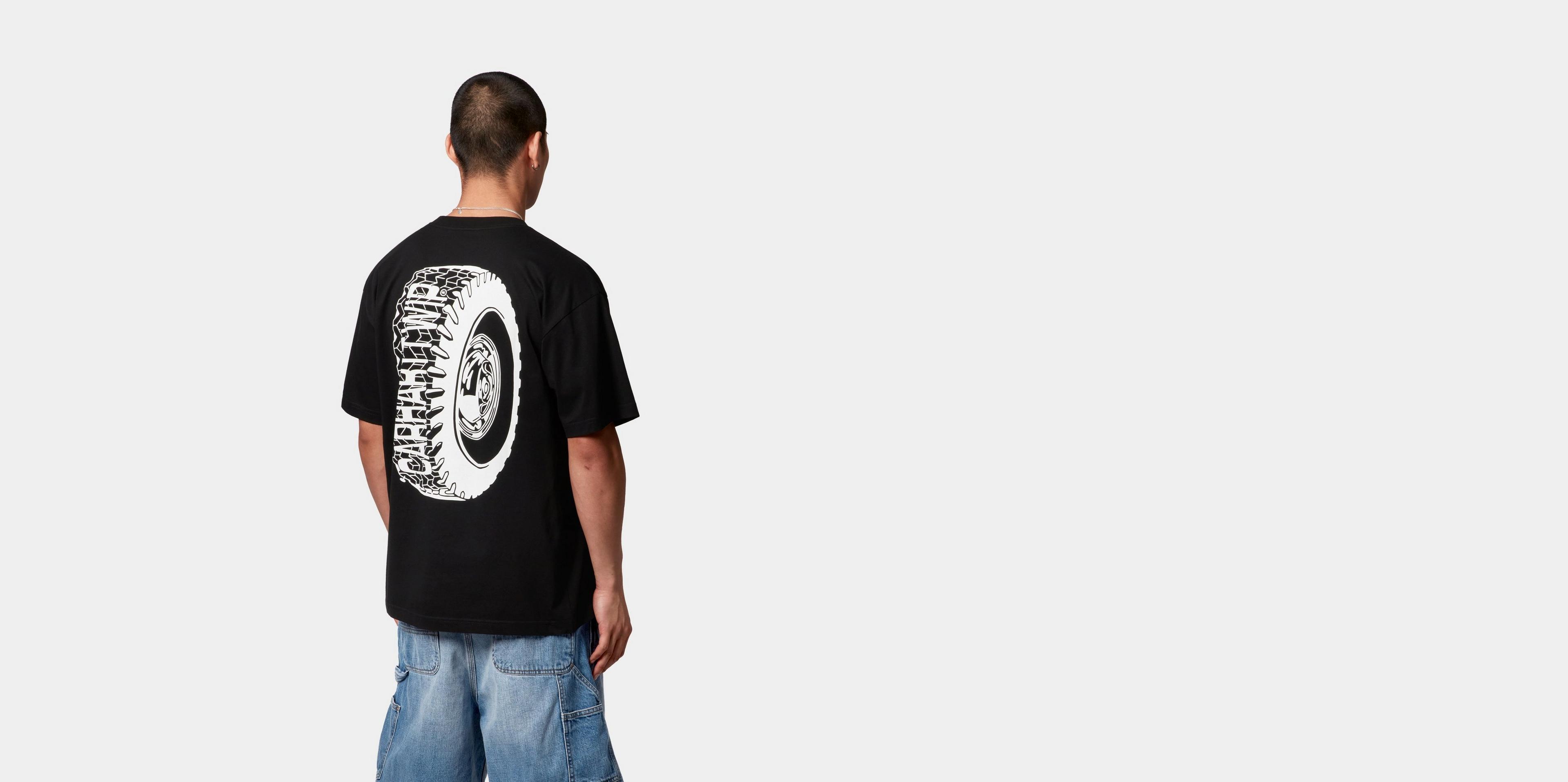 【carhartt】\"S/S Tire\"タイヤグラフィックプリントTシャツ/3色 S_SDucksT_Shirt_I0336621YHXX1Y