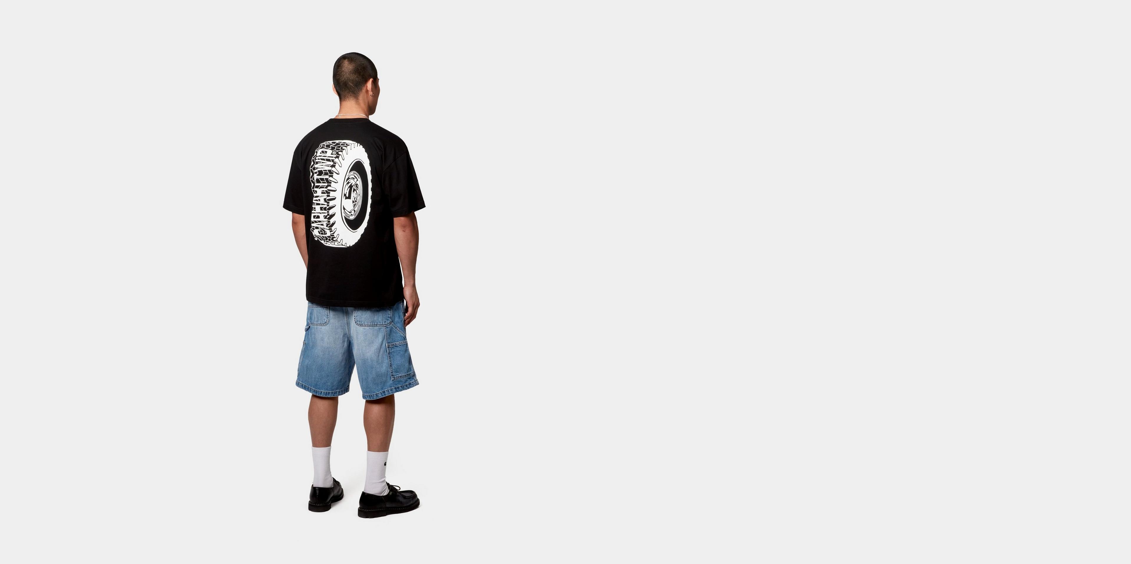 CARHARTT WIP｜ (S/S Tire T-Shirt (I034666 89.XX)) T-shirt CARHARTT WIP S/s Tire T-shirt I034666 de Homme | Ventis