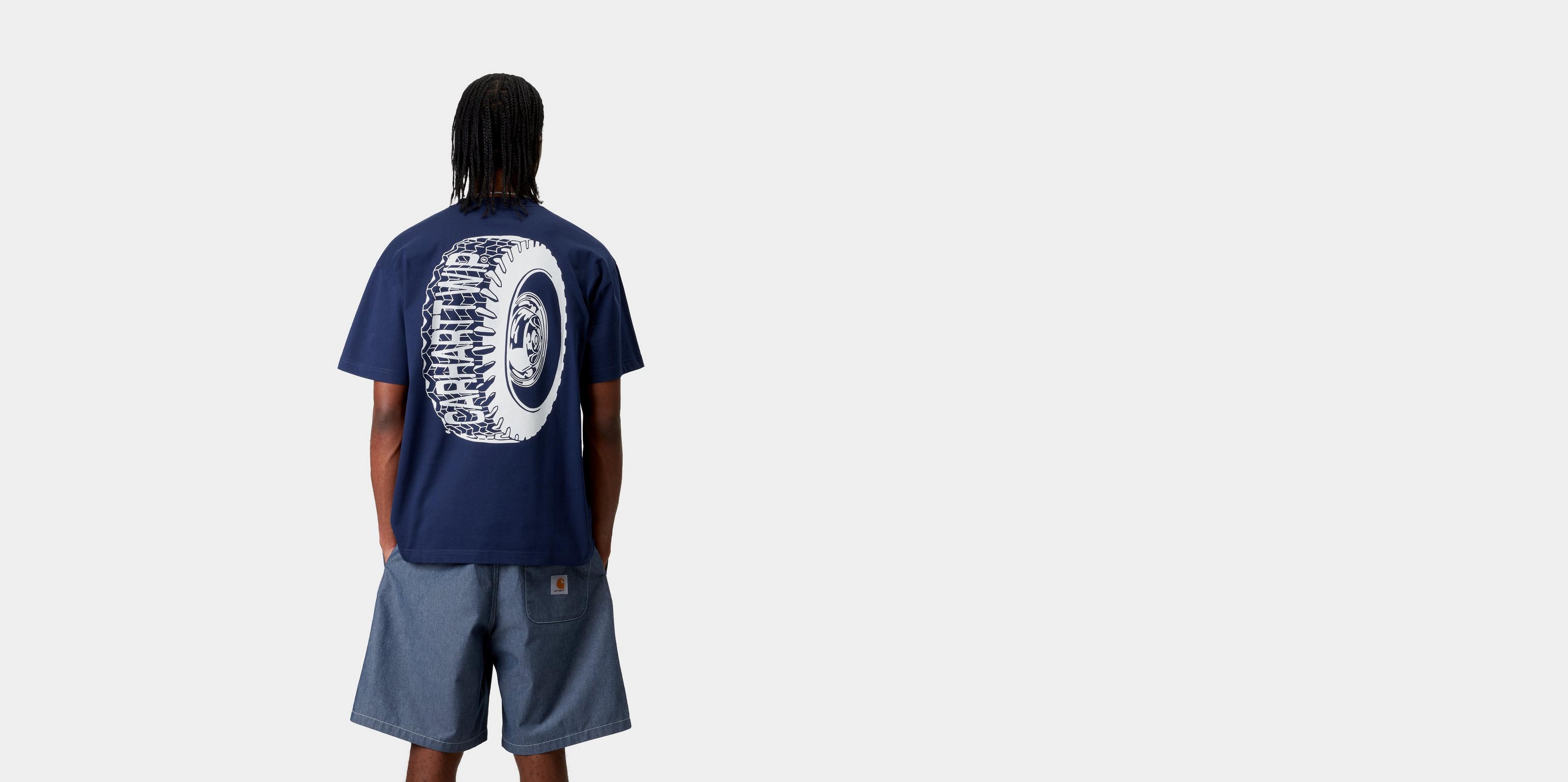 CARHARTT WIP｜ (S/S Tire T-Shirt (I034666 89.XX)) T-shirt CARHARTT WIP S/s Tire T-shirt I034666 de Homme | Ventis