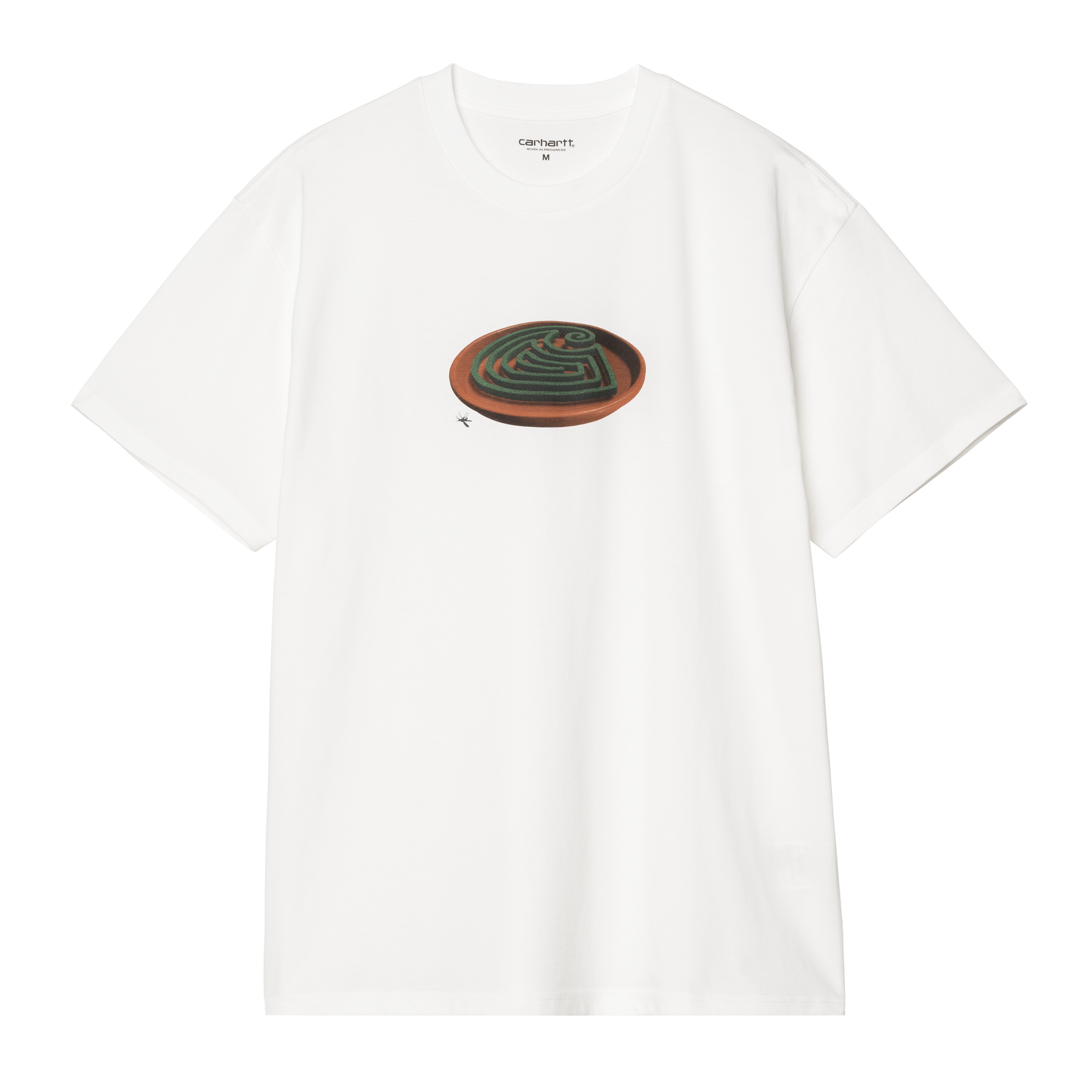 Carhartt WIP S/S Spiral T-Shirt, White | Official Online Store