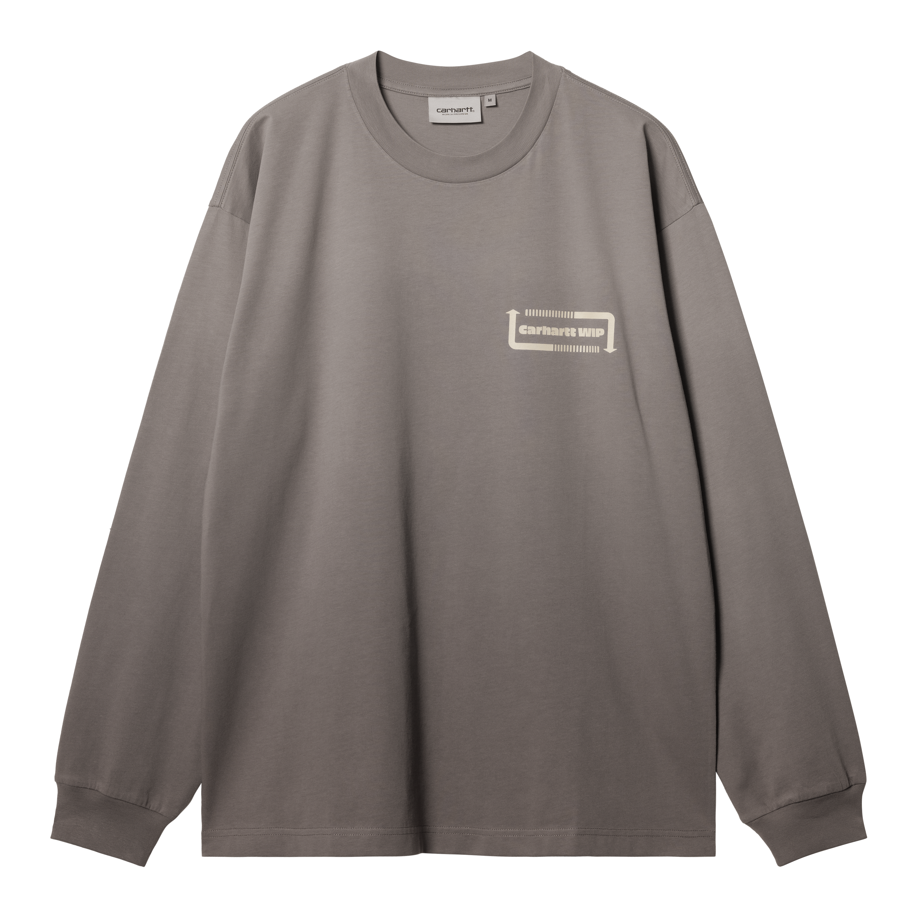 Carhartt WIP Long Sleeve Light Work T-Shirt in Grigio