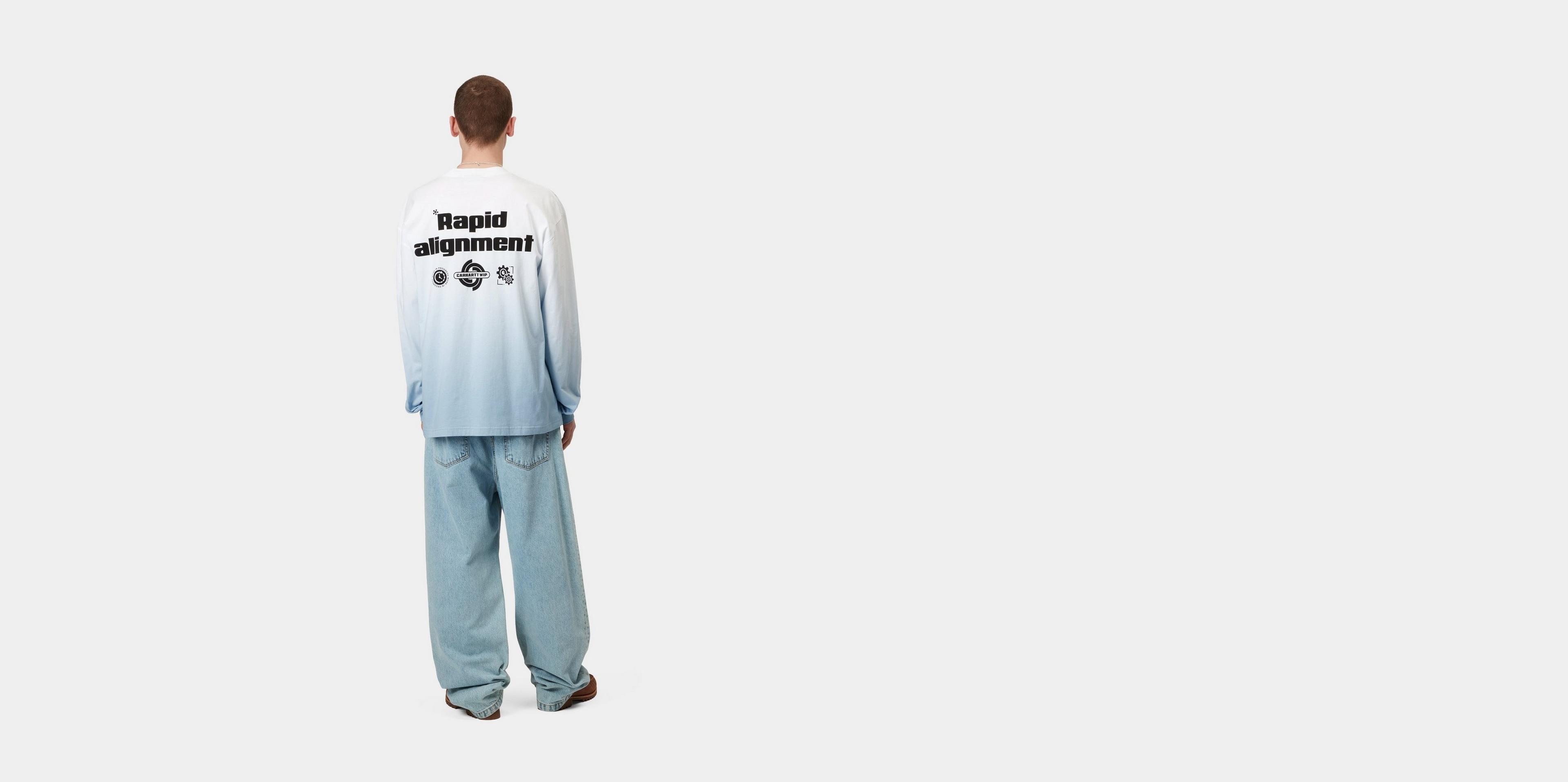 ★2025SS新作★CARHARTT★L/S LIGHT WORK T-SHIRT Carhartt WIP L/S Light Work T-Shirt, Yosemite / Black