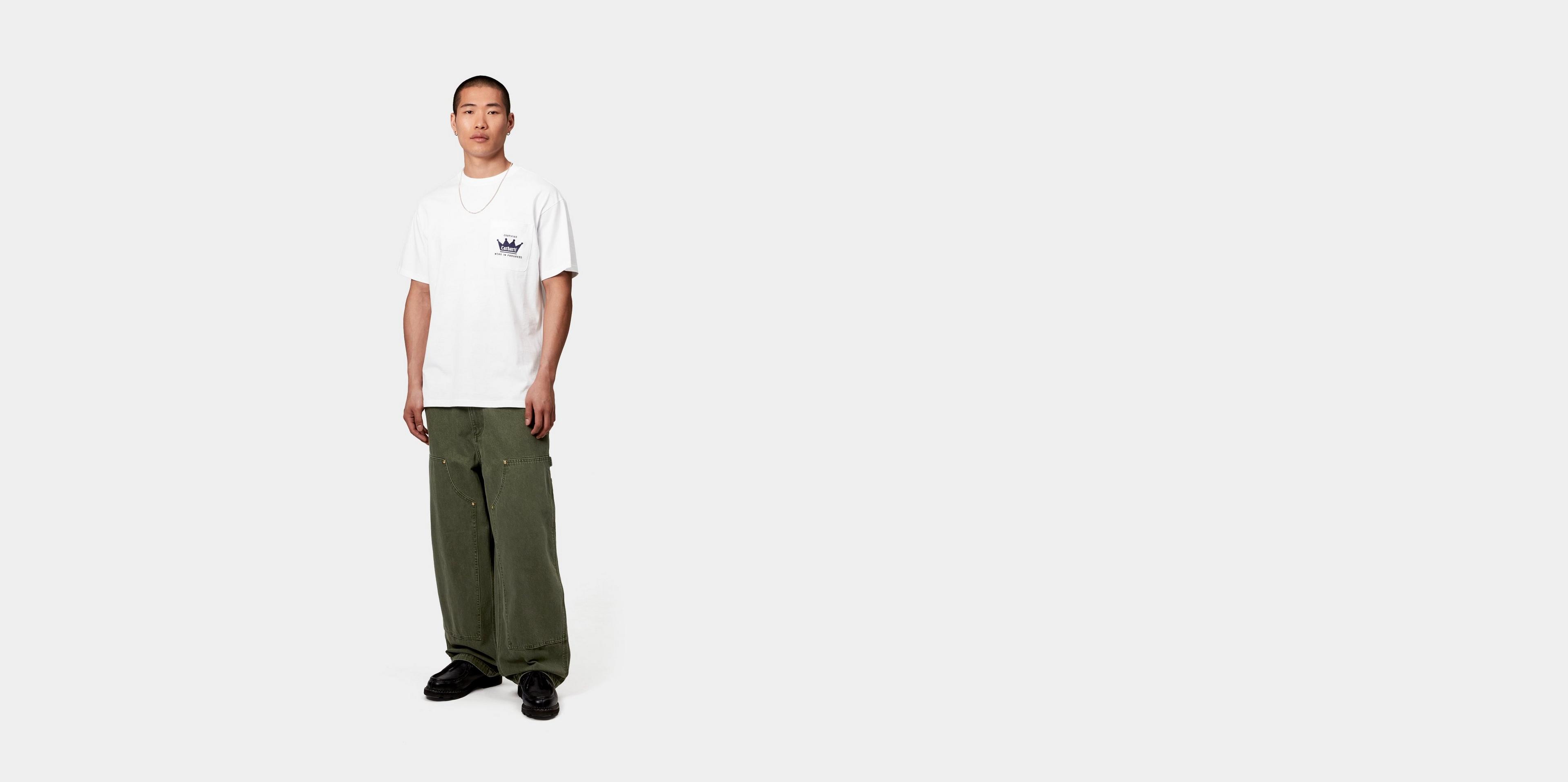 ★ドイツ発*carhartt WIP*新作*Crown ポケットTシャツ/SN★ carhartt SHORT-SLEEVE CROWN POCKET T-SHIRTS（Tシャツ