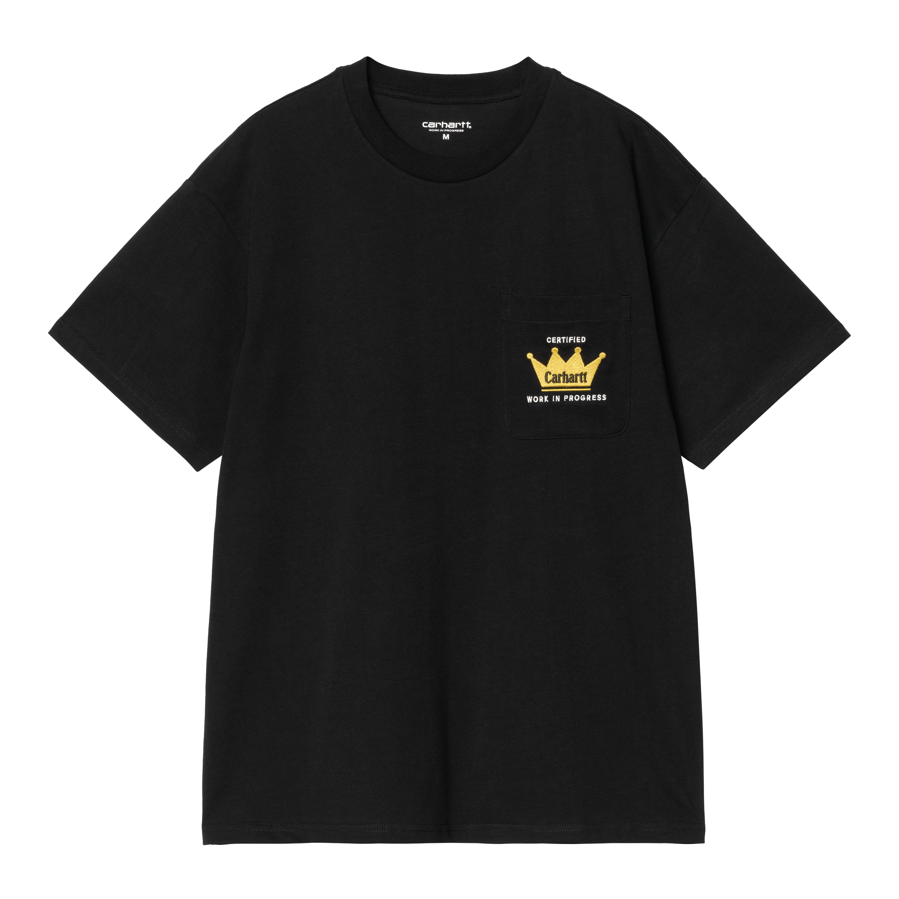 Carhartt WIP Short Sleeve Crown Pocket T-Shirt in Black